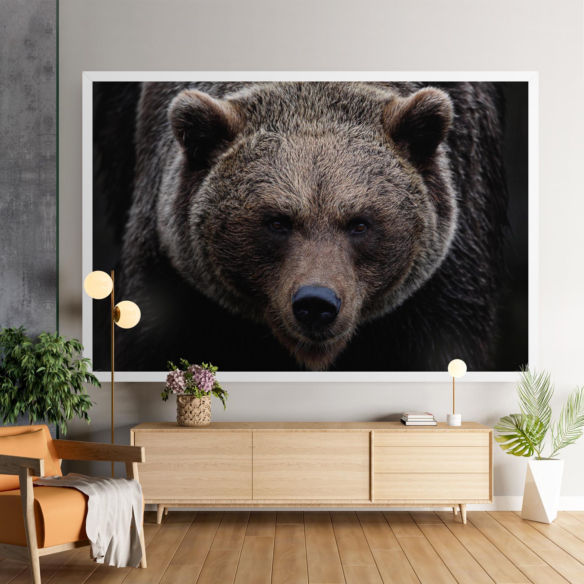 Tablou Canvas Brown Bear mockup 9