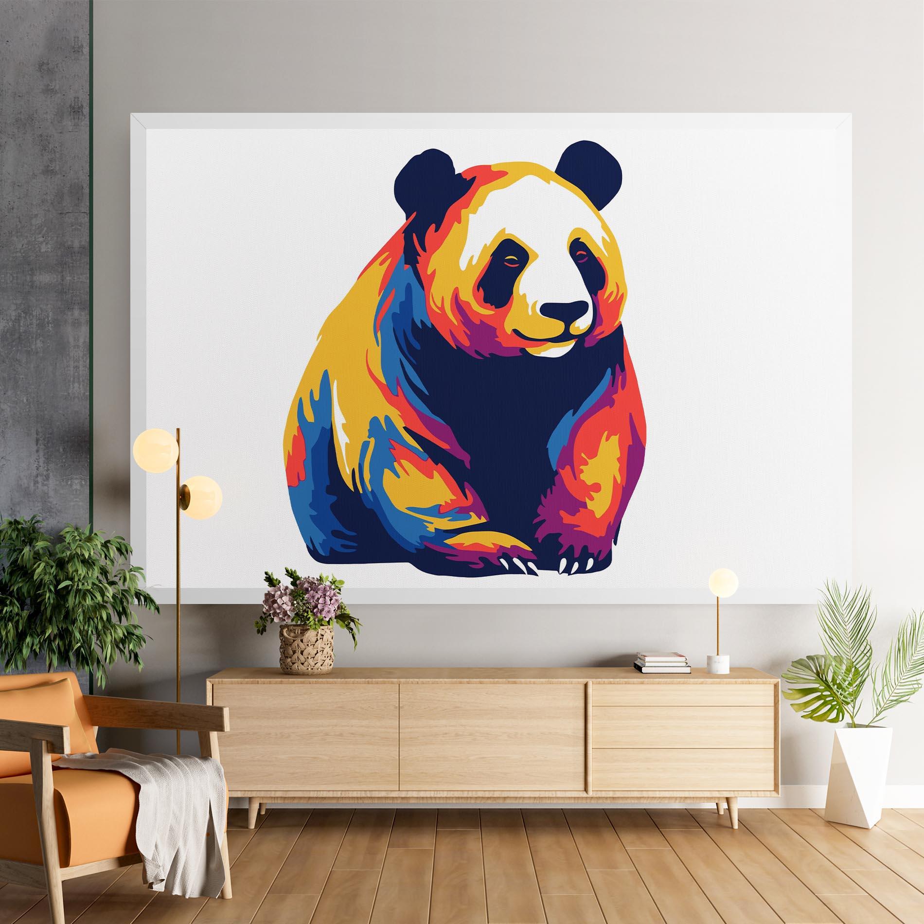 Tablou Canvas Cute Panda mockup 9