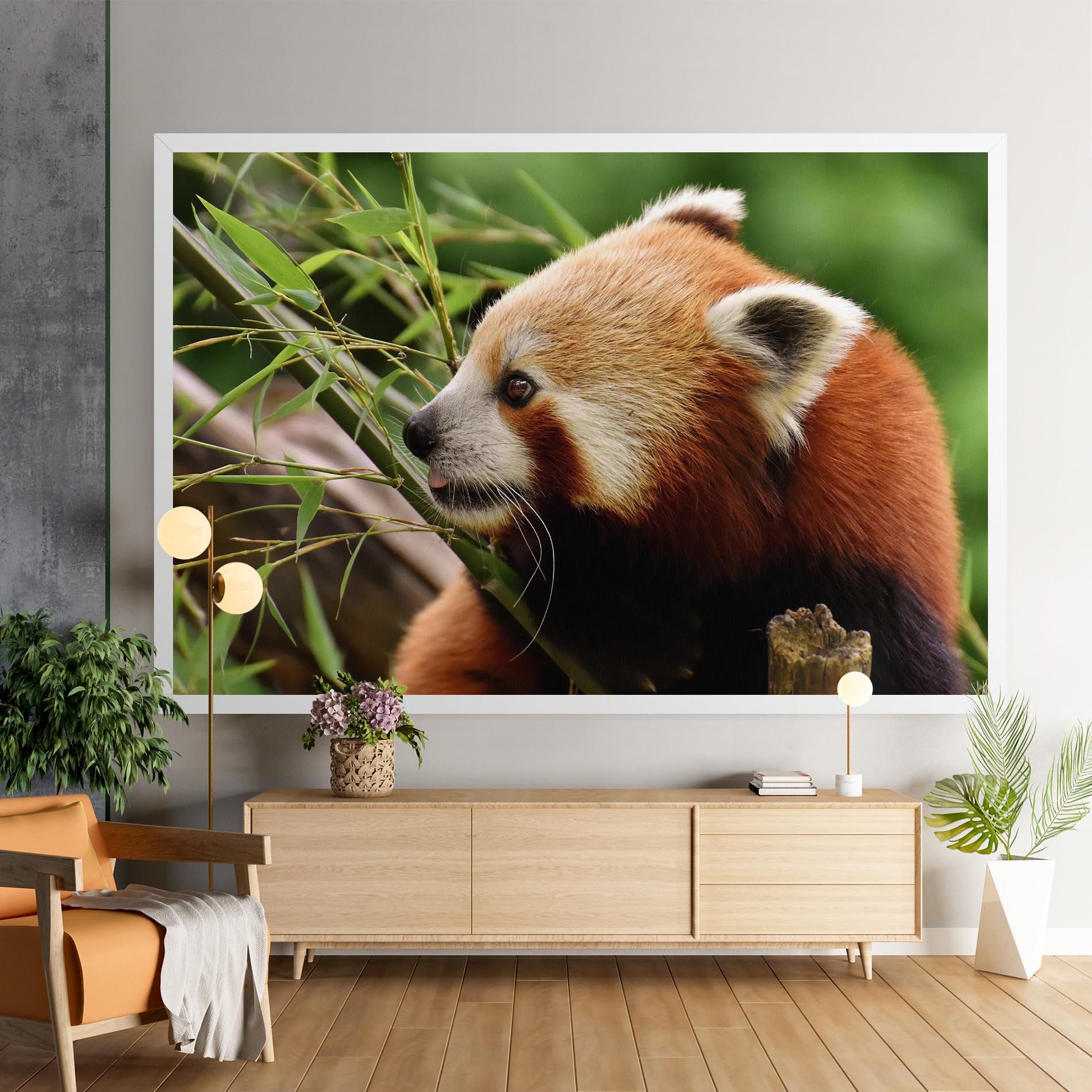 Cute Red Panda mockup 9