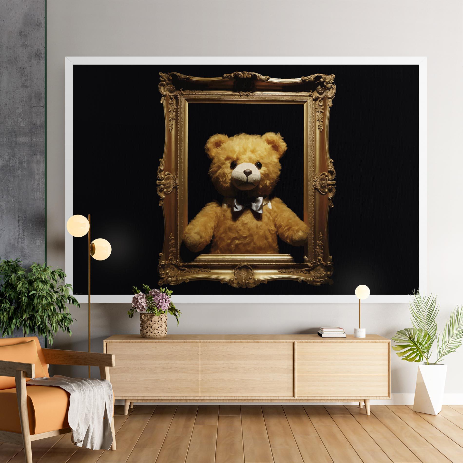 Tablou Canvas Frame Bear mockup 9