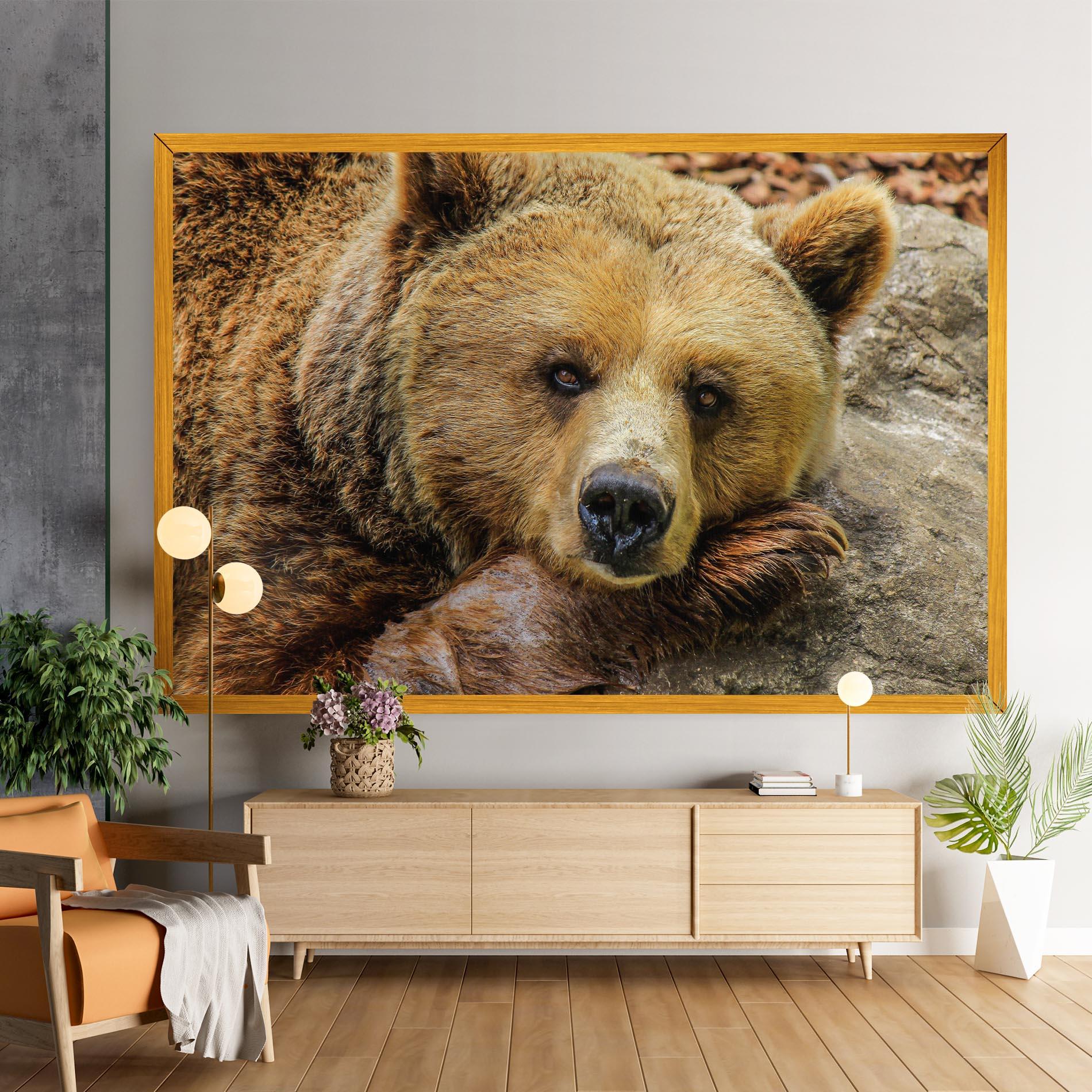 Tablou Canvas Bear mockup 9