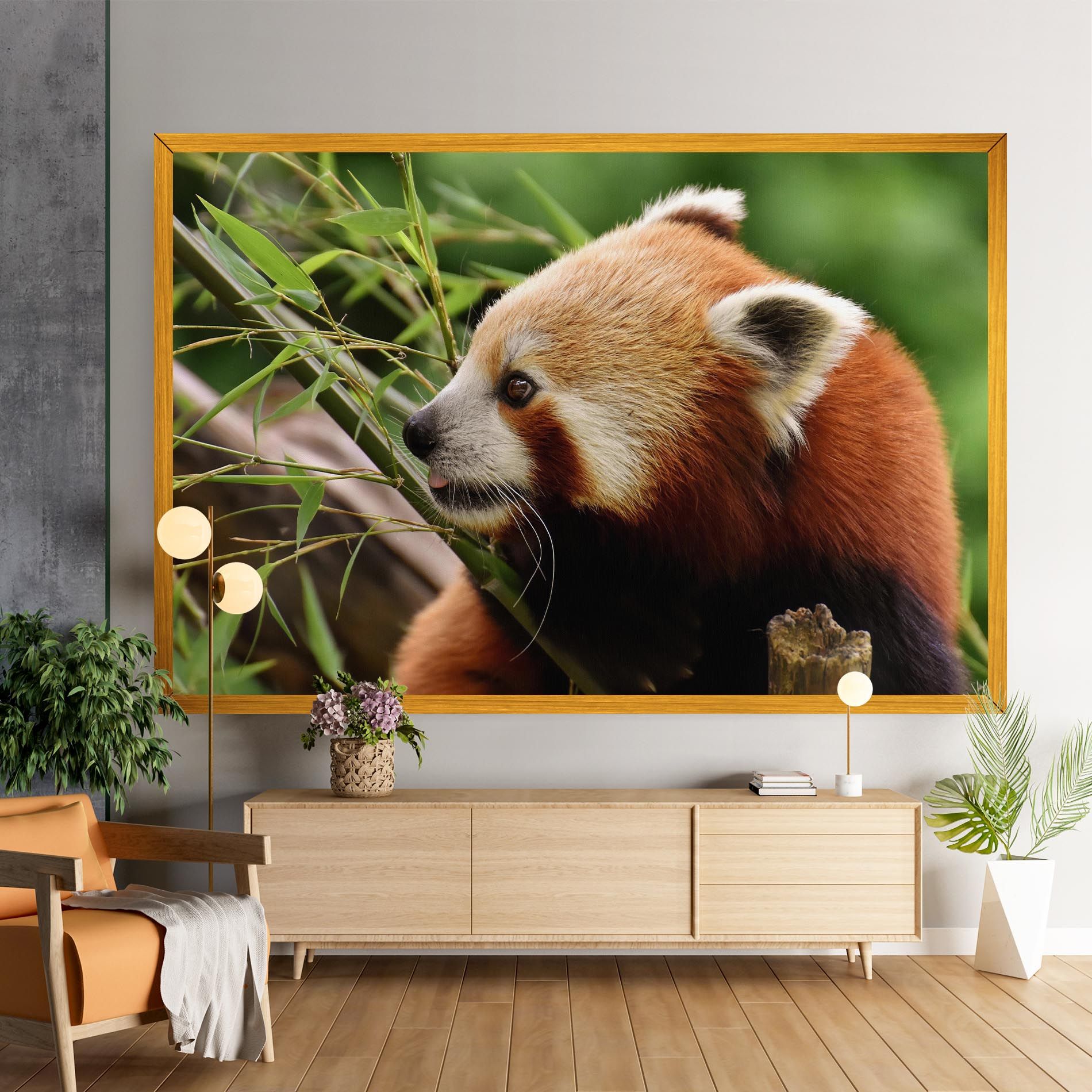 Cute Red Panda mockup 9