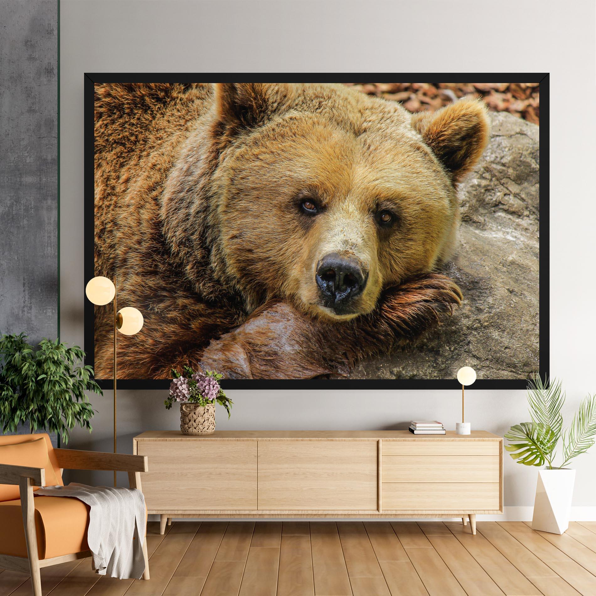 Tablou Canvas Bear mockup 9