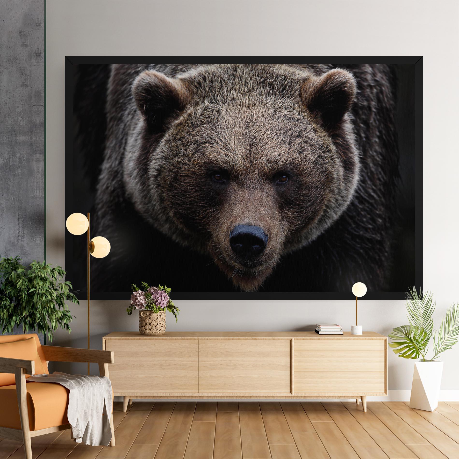 Tablou Canvas Brown Bear mockup 9