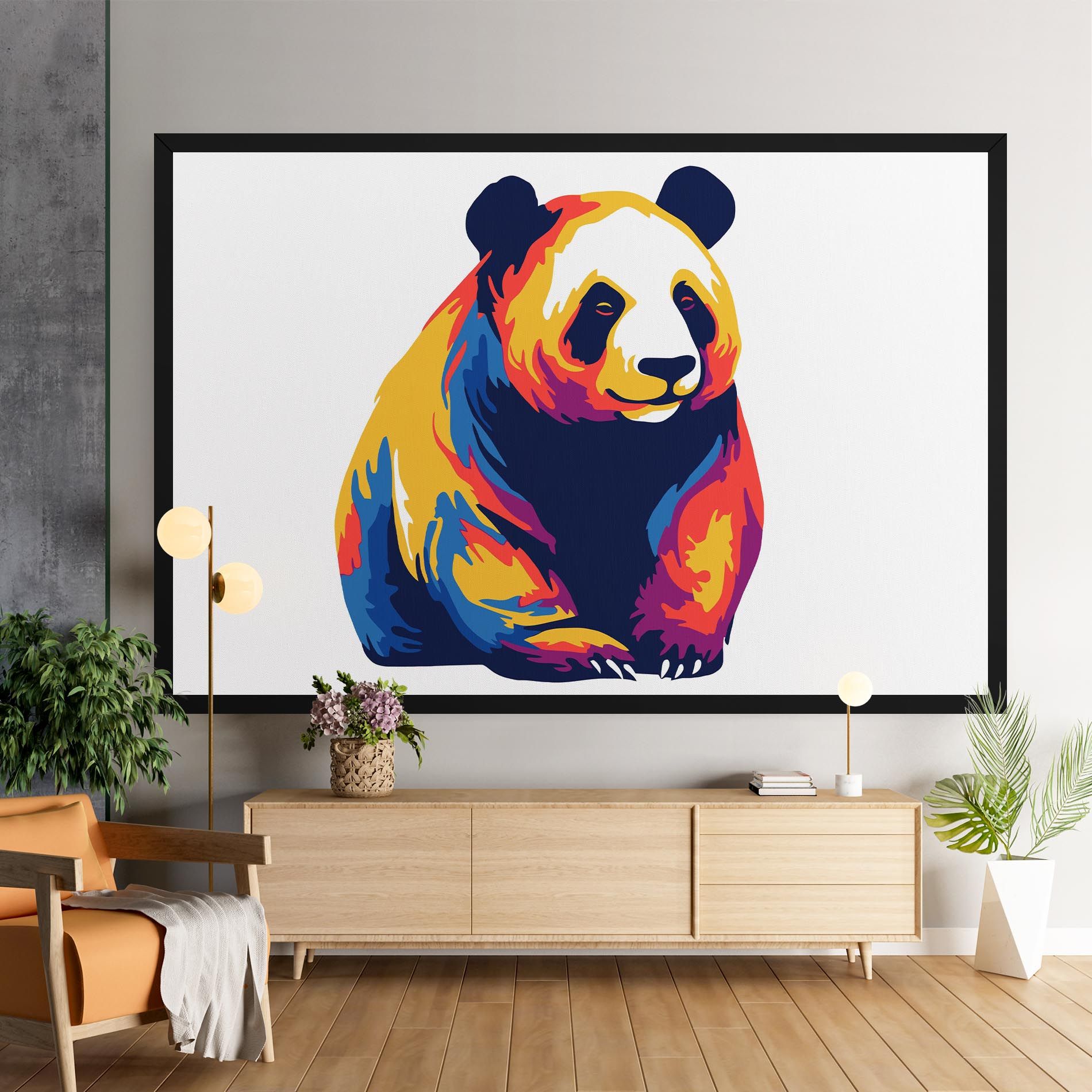 Cute Panda mockup 9