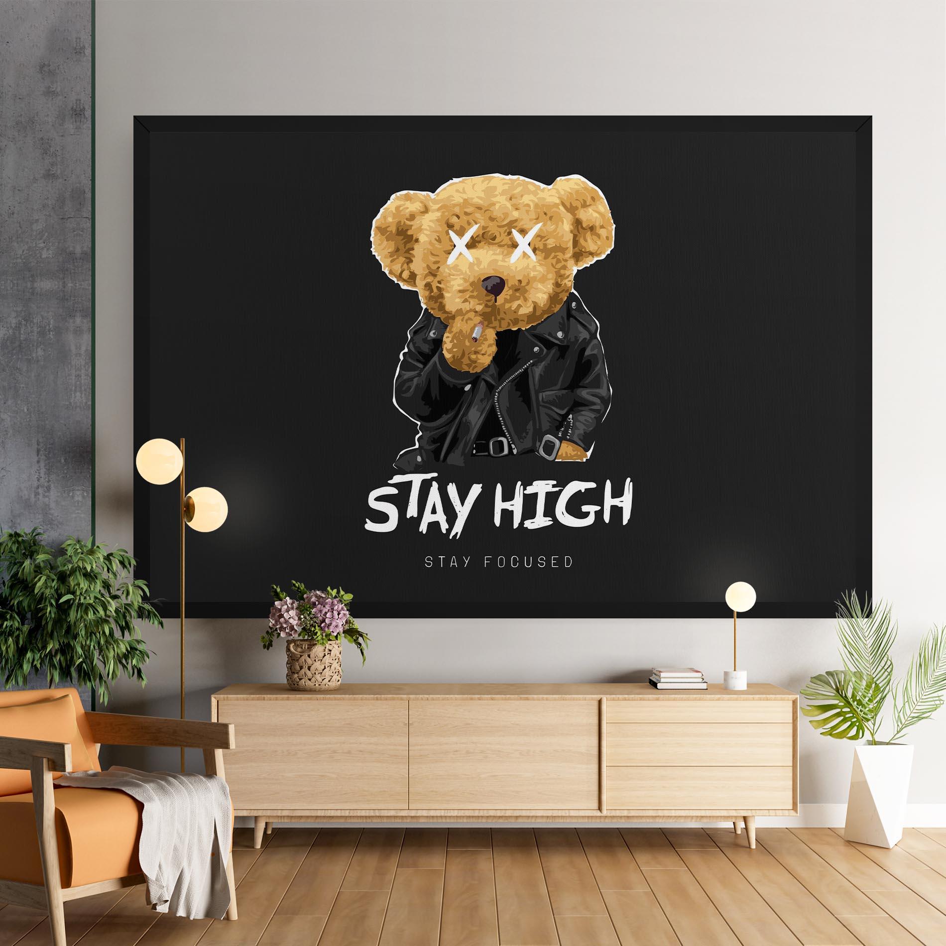 Tablou Canvas Stay Focused mockup 9