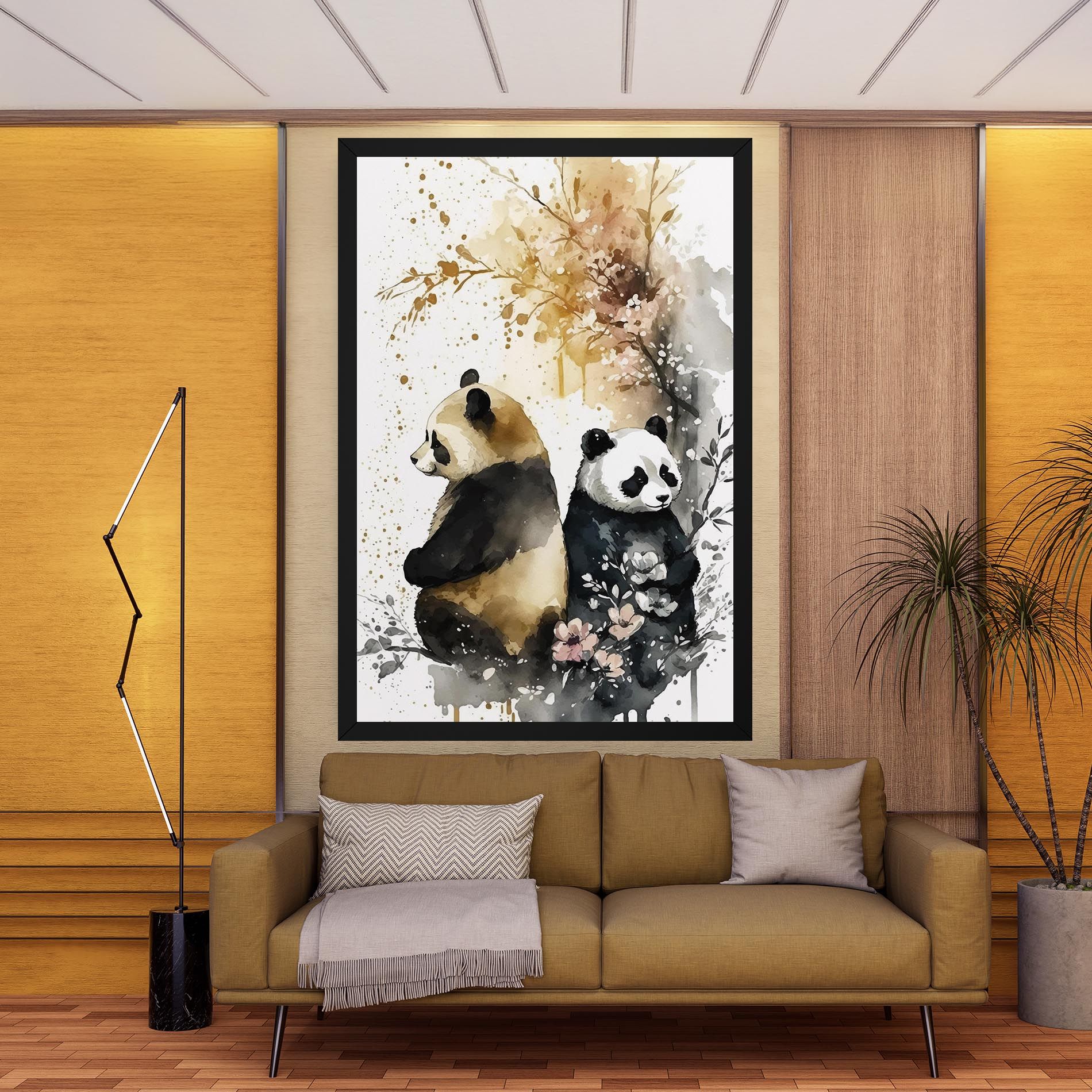 Gold Panda Art mockup 9