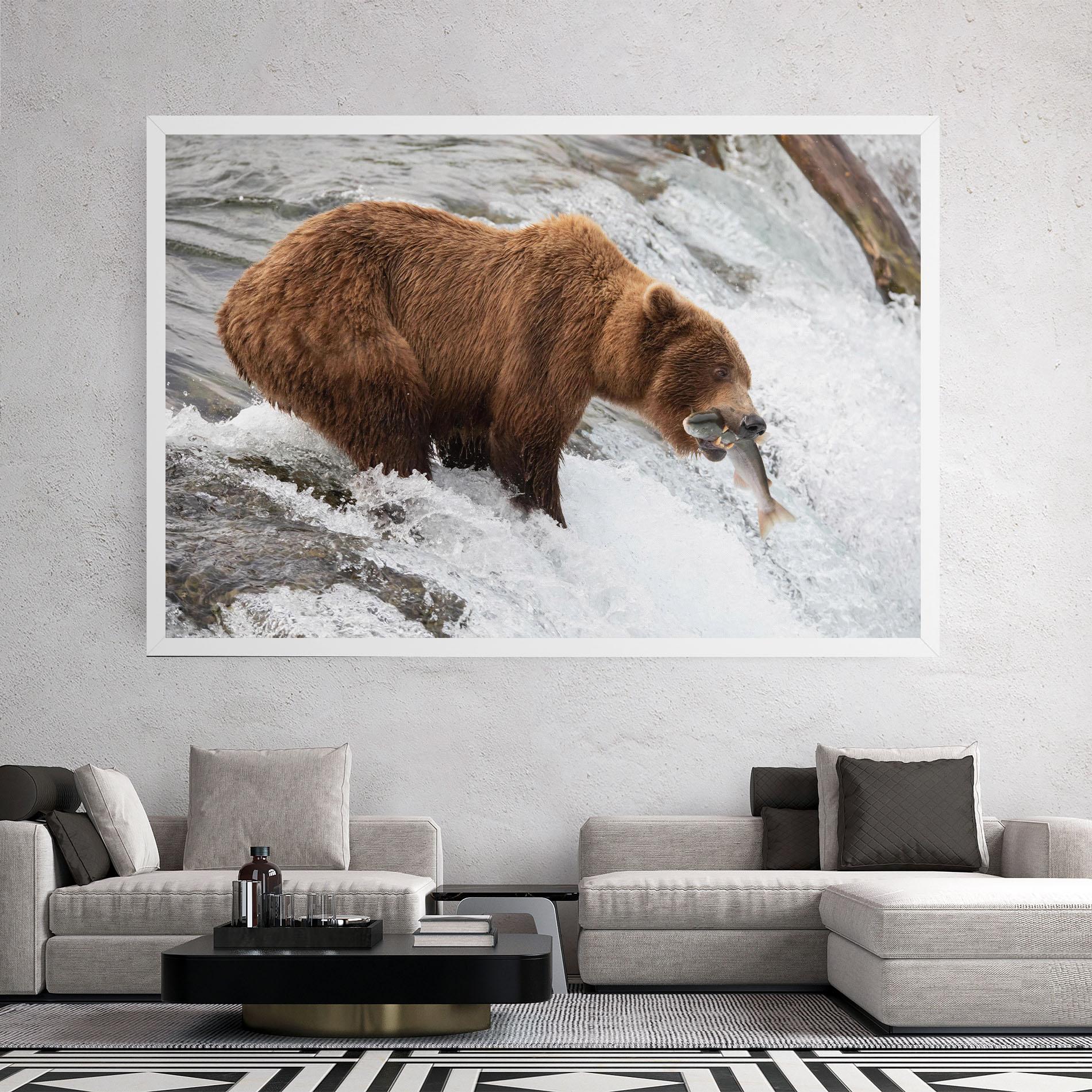 Tablou Canvas Bear Hunting mockup 2