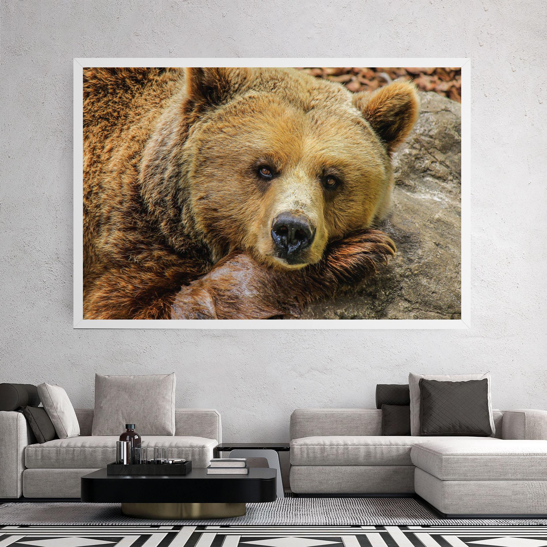 Tablou Canvas Bear mockup 2