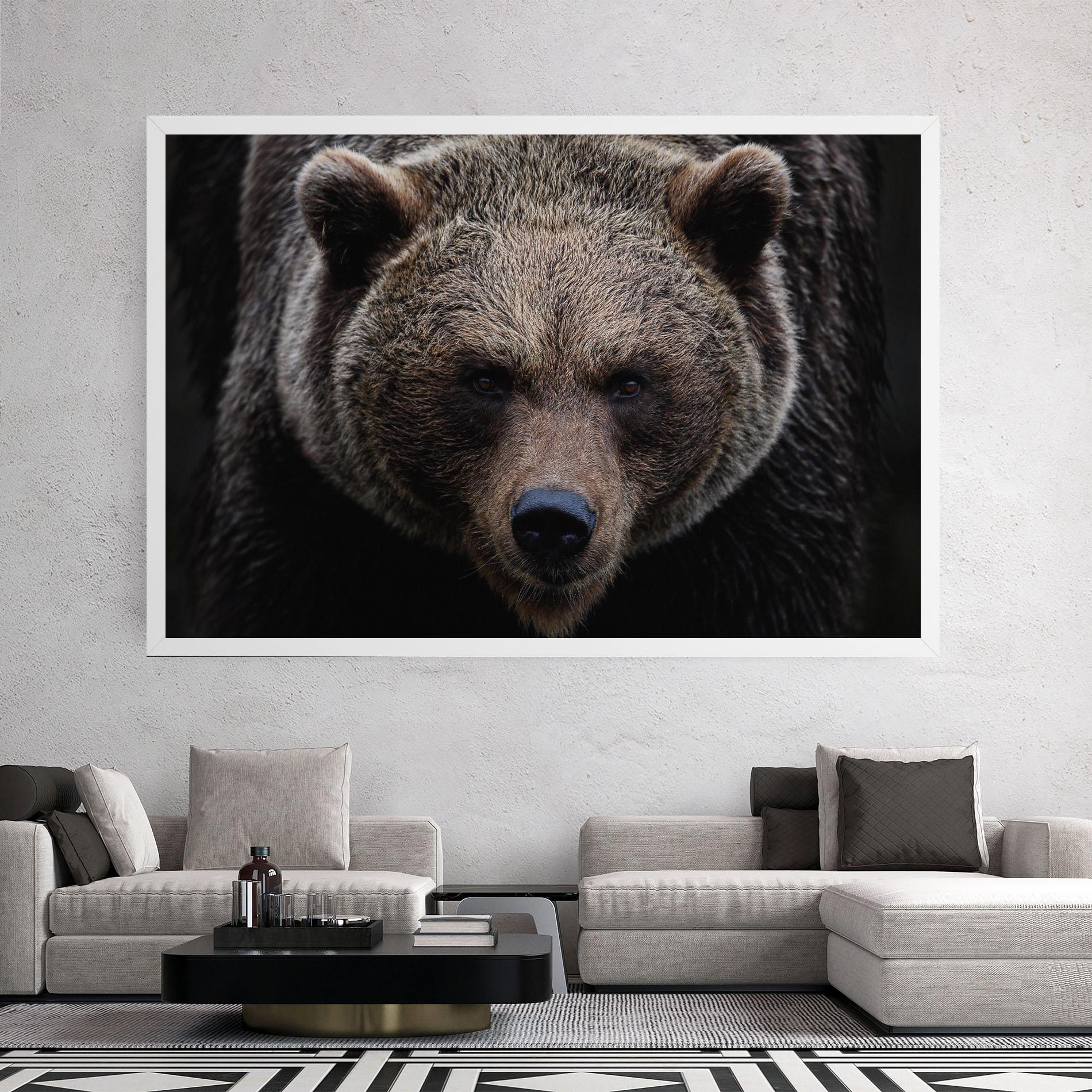 Tablou Canvas Brown Bear mockup 2