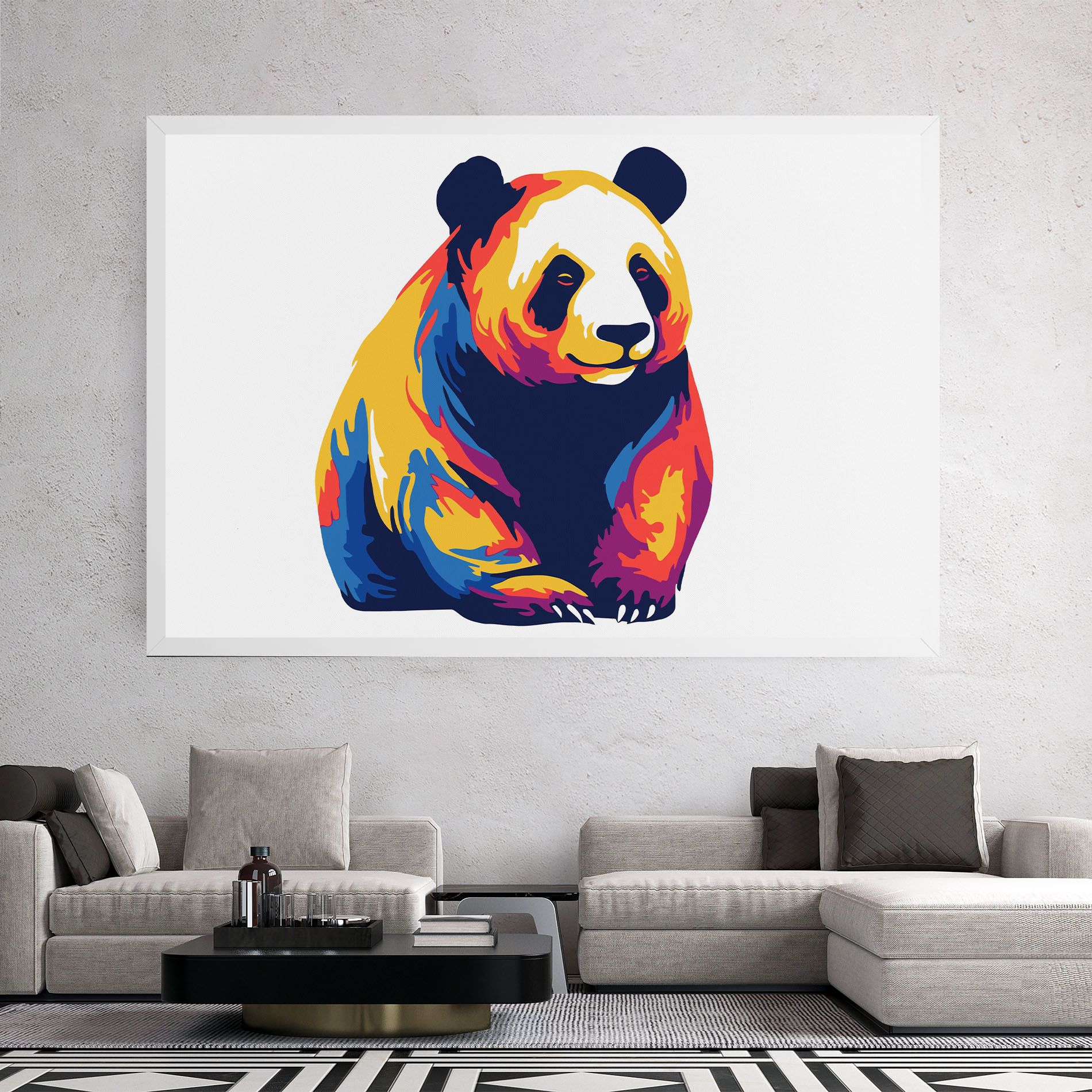 Cute Panda mockup 2