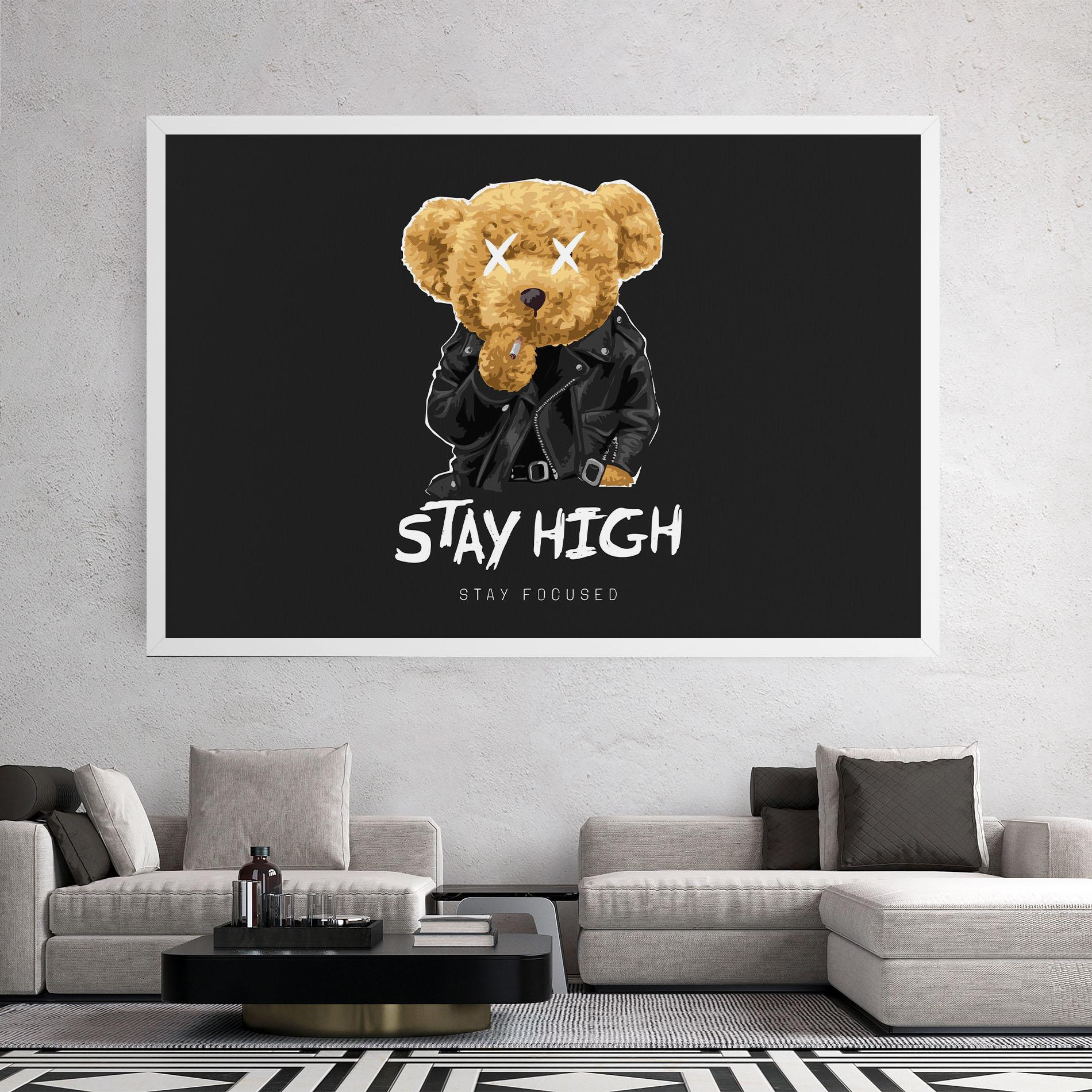 Tablou Canvas Stay Focused mockup 2