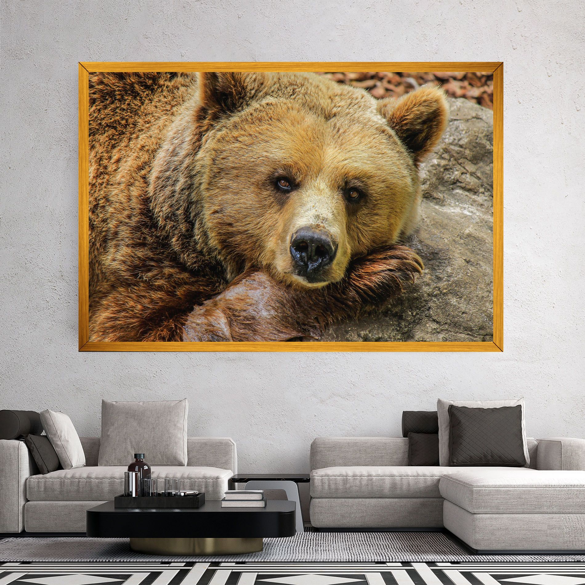 Bear mockup 2