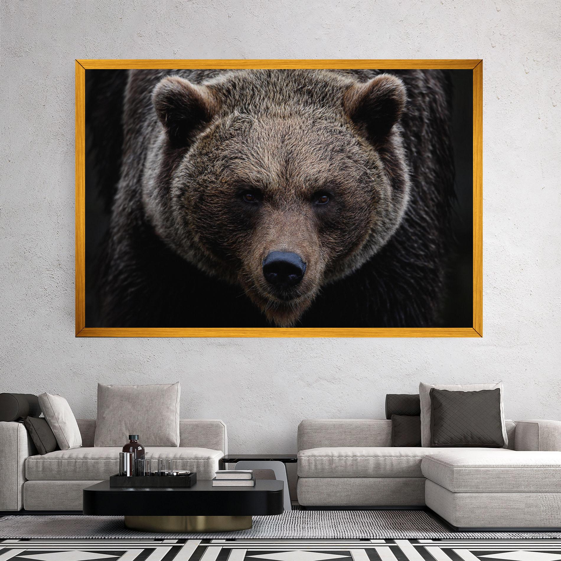 Tablou Canvas Brown Bear mockup 2