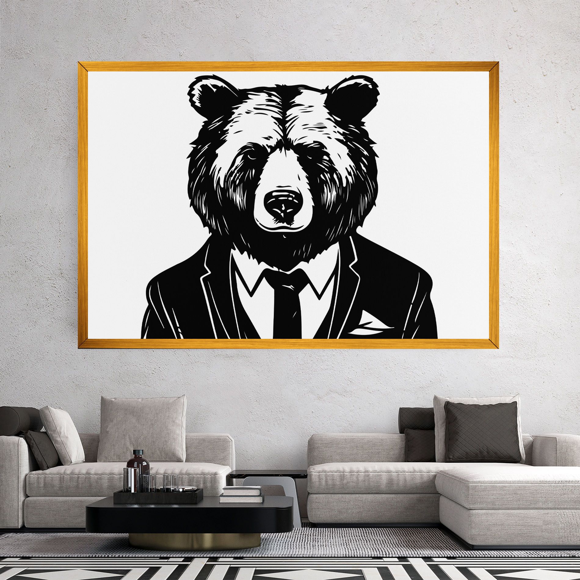 Business Bear mockup 2