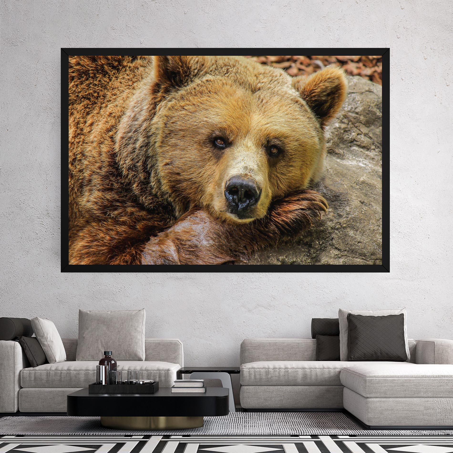 Tablou Canvas Bear mockup 2