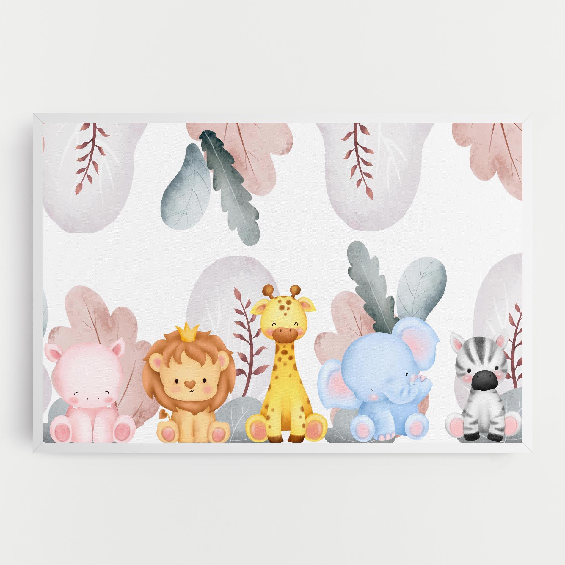 Tablou Canvas Baby Animals mockup 0
