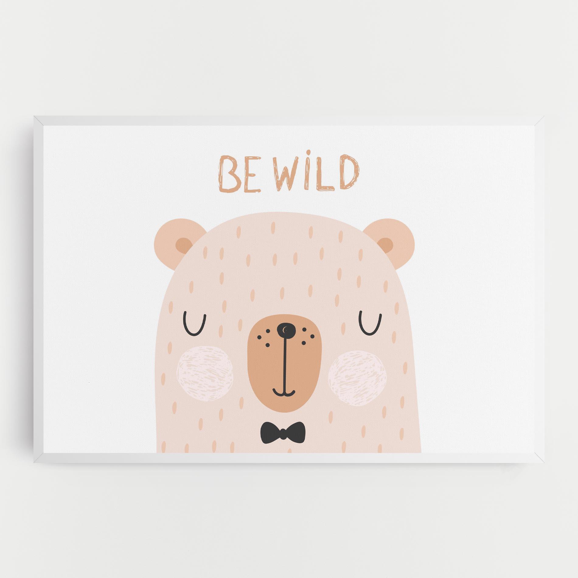 Tablou Canvas Bear Be Wild mockup 0