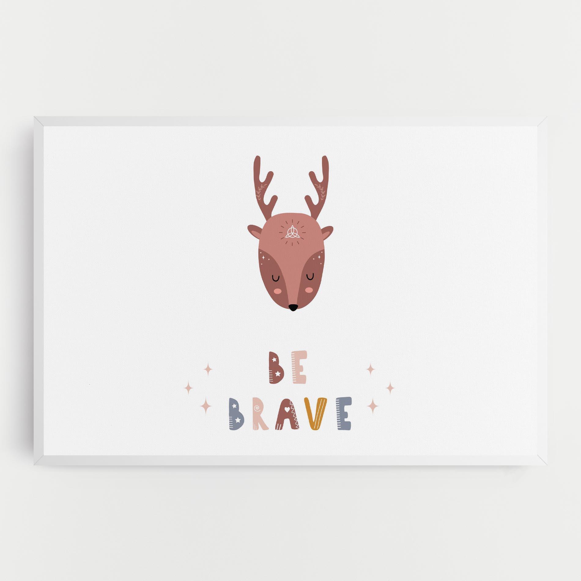 Tablou Canvas Brave Deer mockup 0