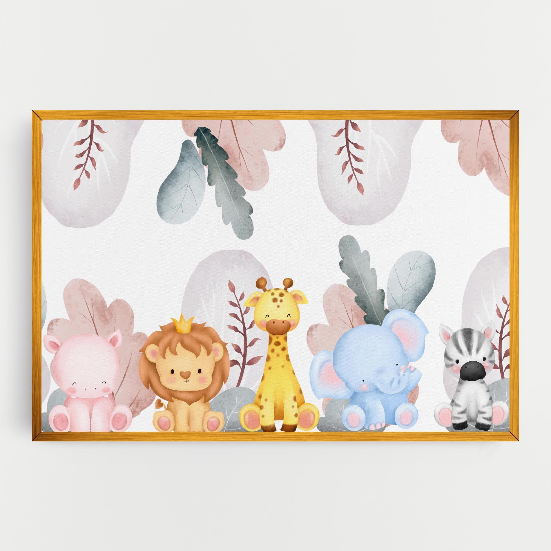 Tablou Canvas Baby Animals mockup 0