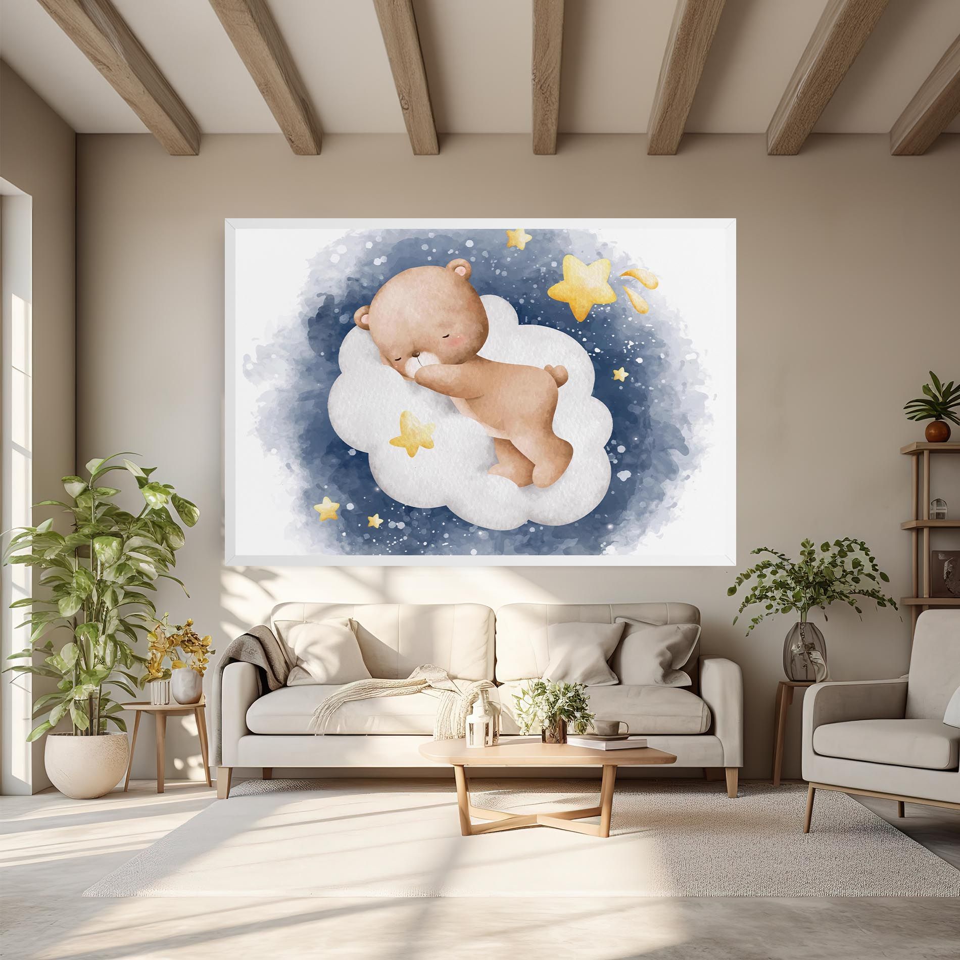 Bear Cloud Sleep mockup 6