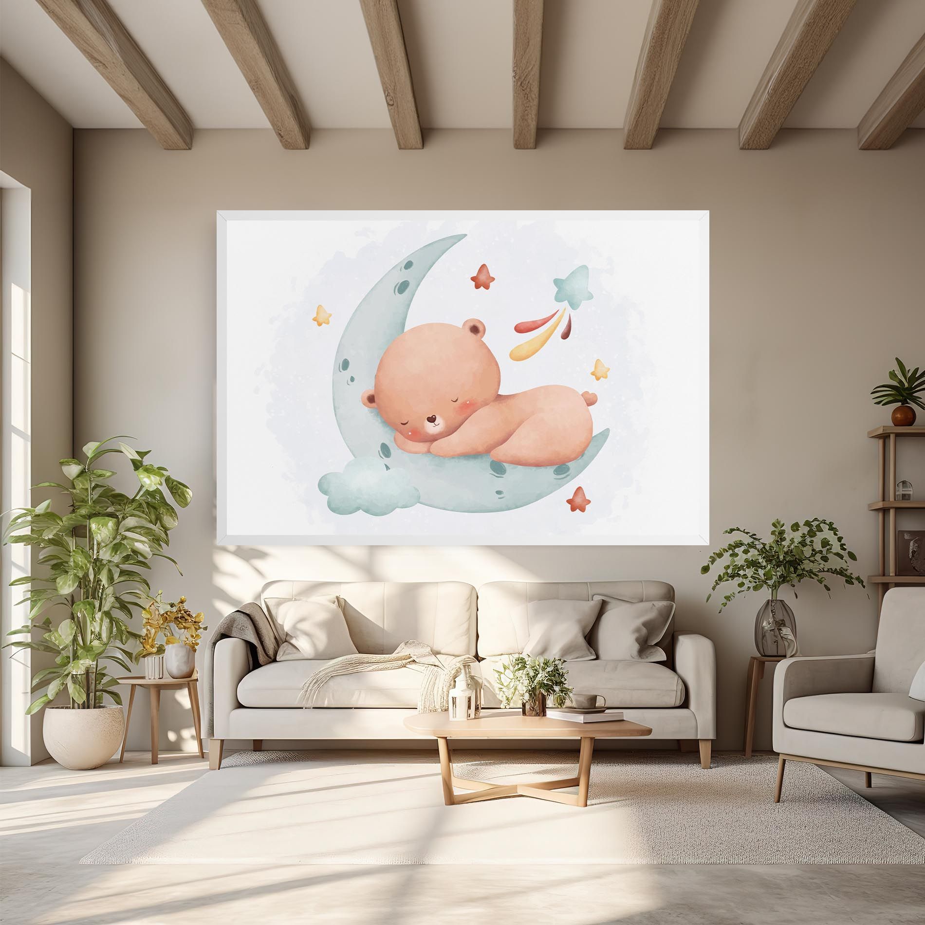 Blue Moon Bear mockup 6