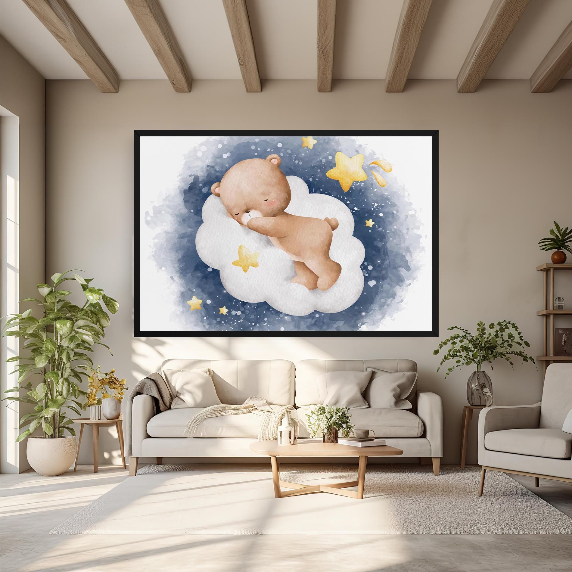 Bear Cloud Sleep mockup 6