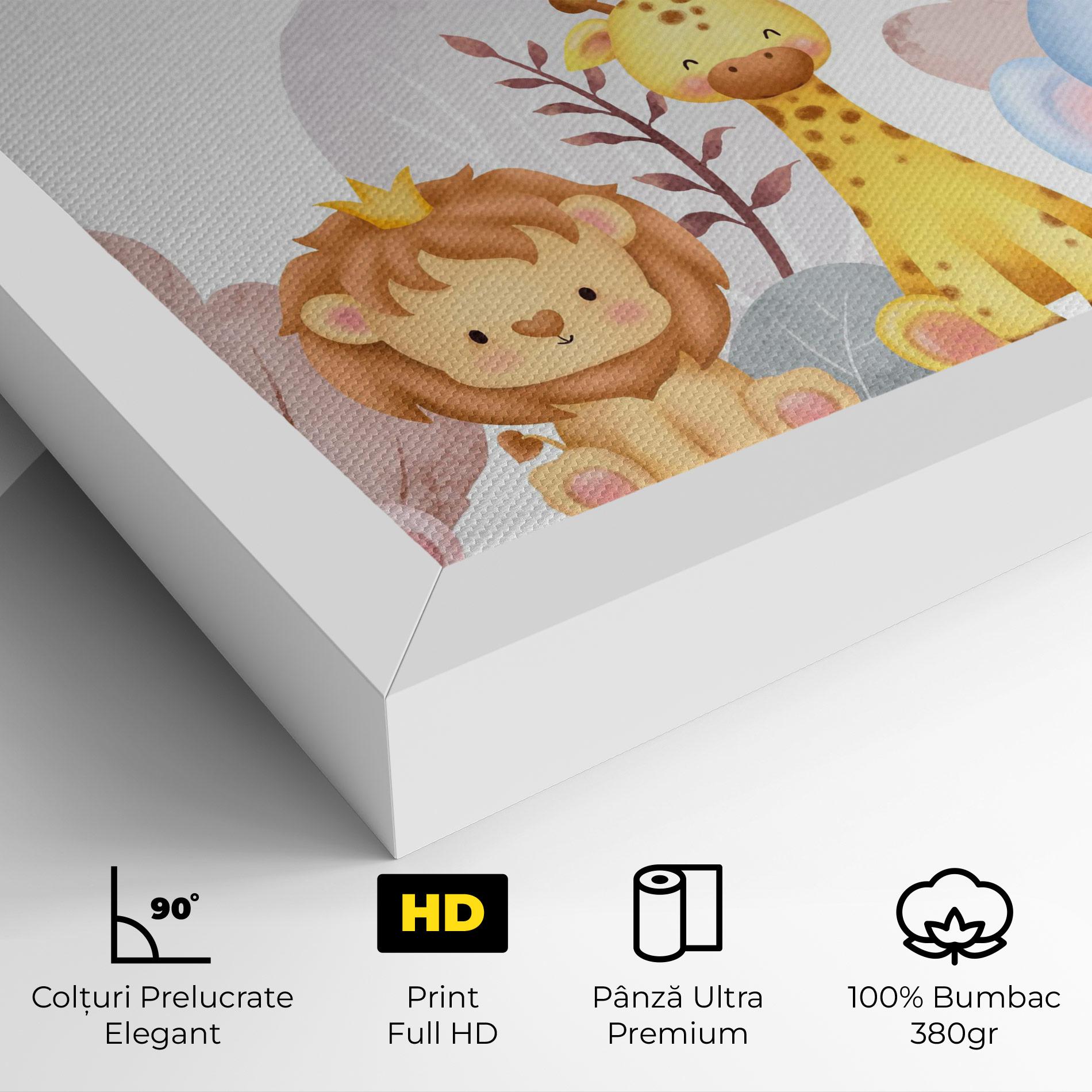 Tablou Canvas Baby Animals mockup 4