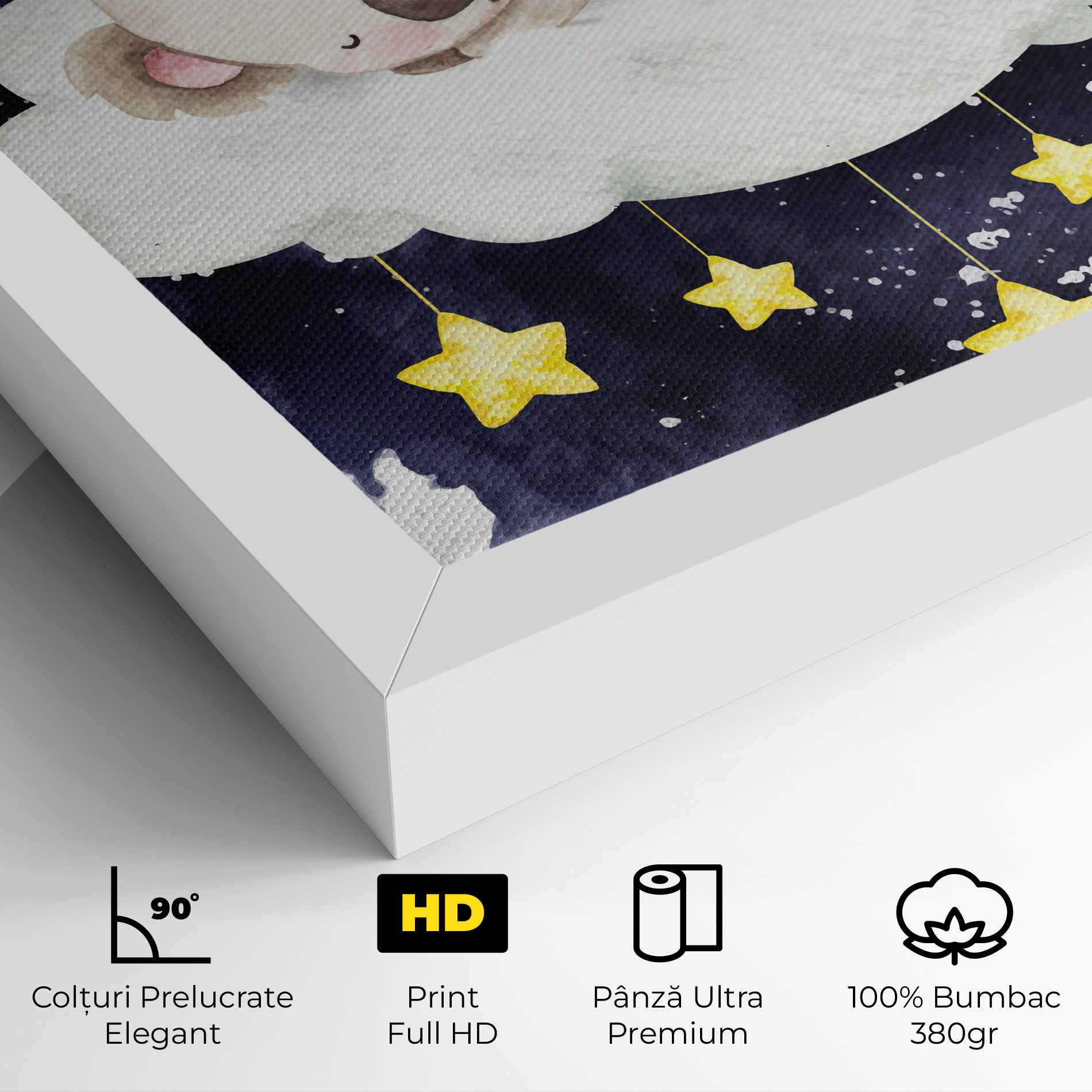 Baby Koala Sleeping mockup 4