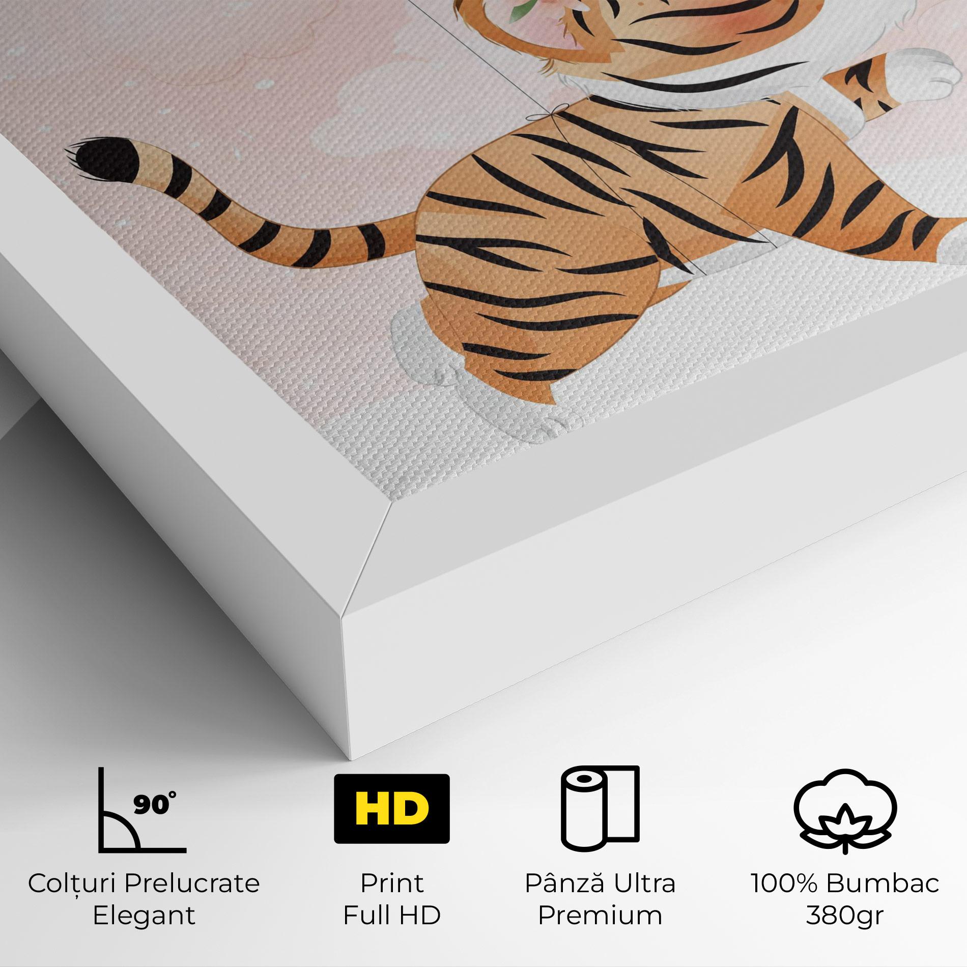 Tablou Canvas Baby Tiger Art mockup 4