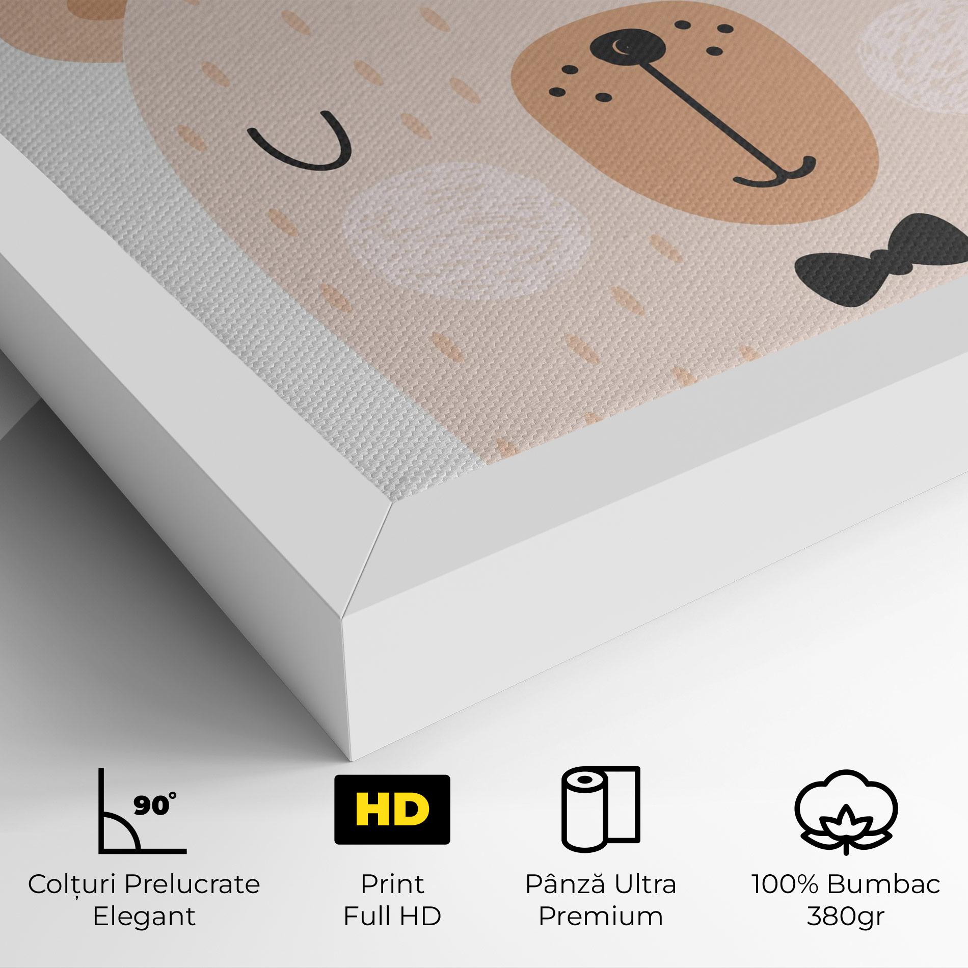 Tablou Canvas Bear Be Wild mockup 4