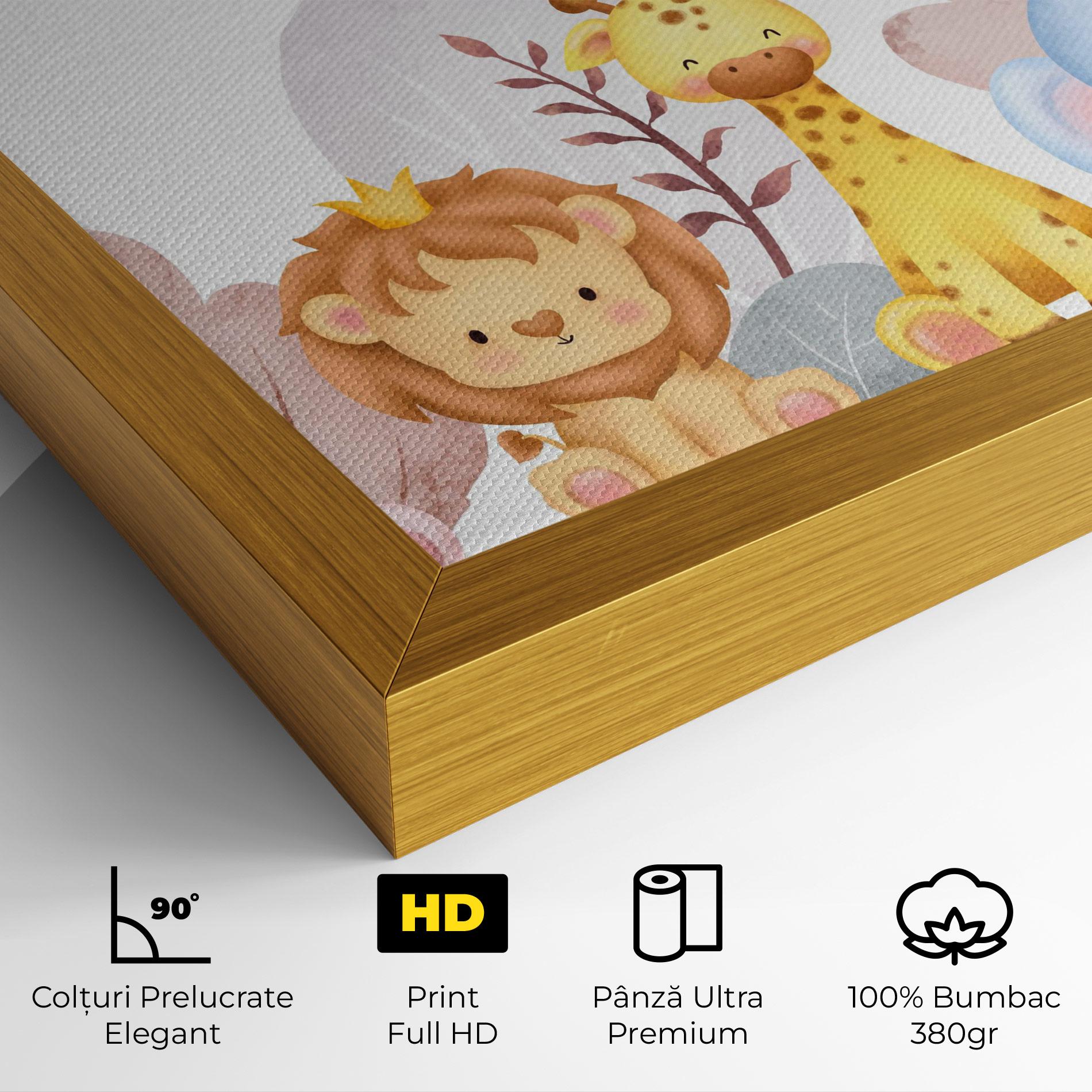 Tablou Canvas Baby Animals mockup 4