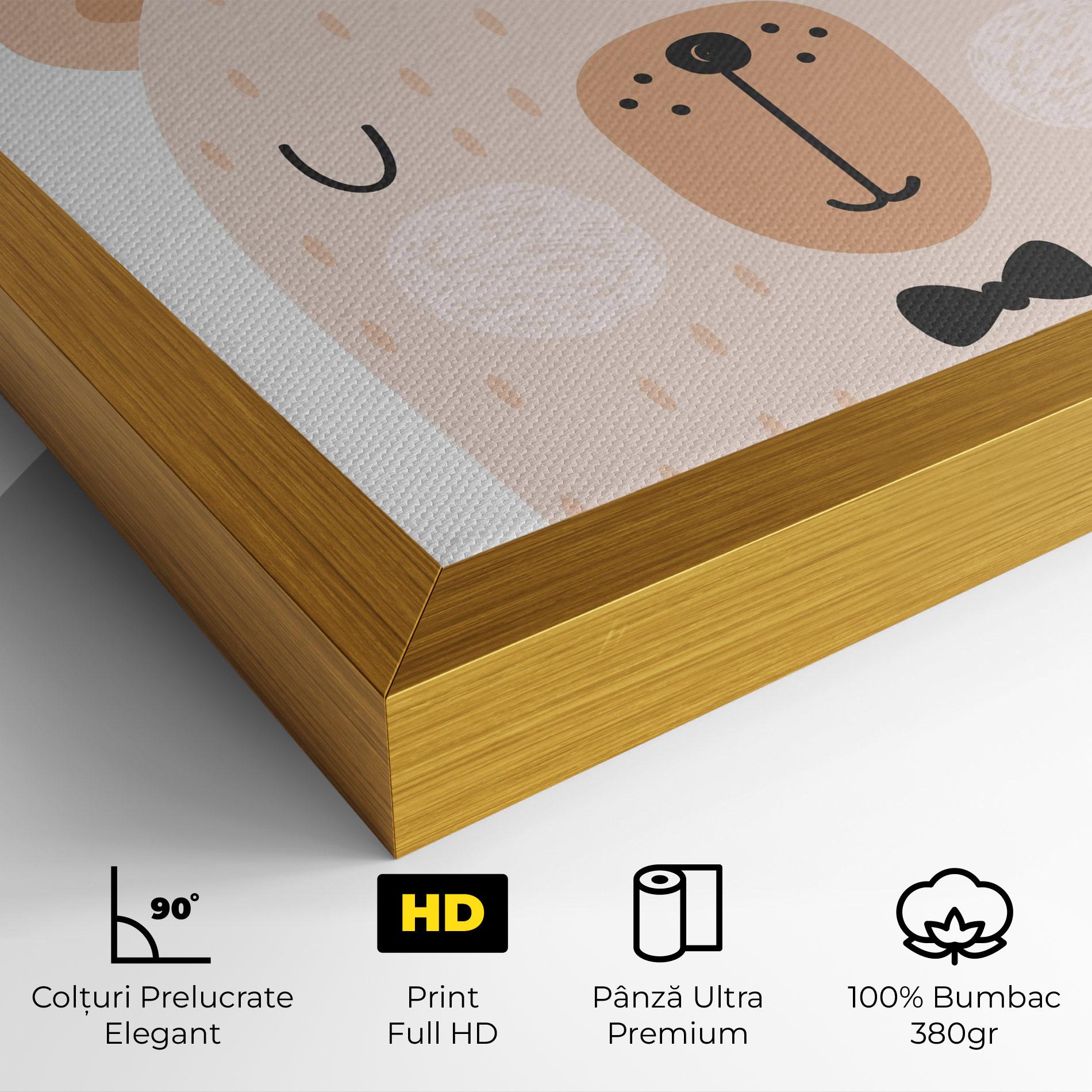 Tablou Canvas Bear Be Wild mockup 4