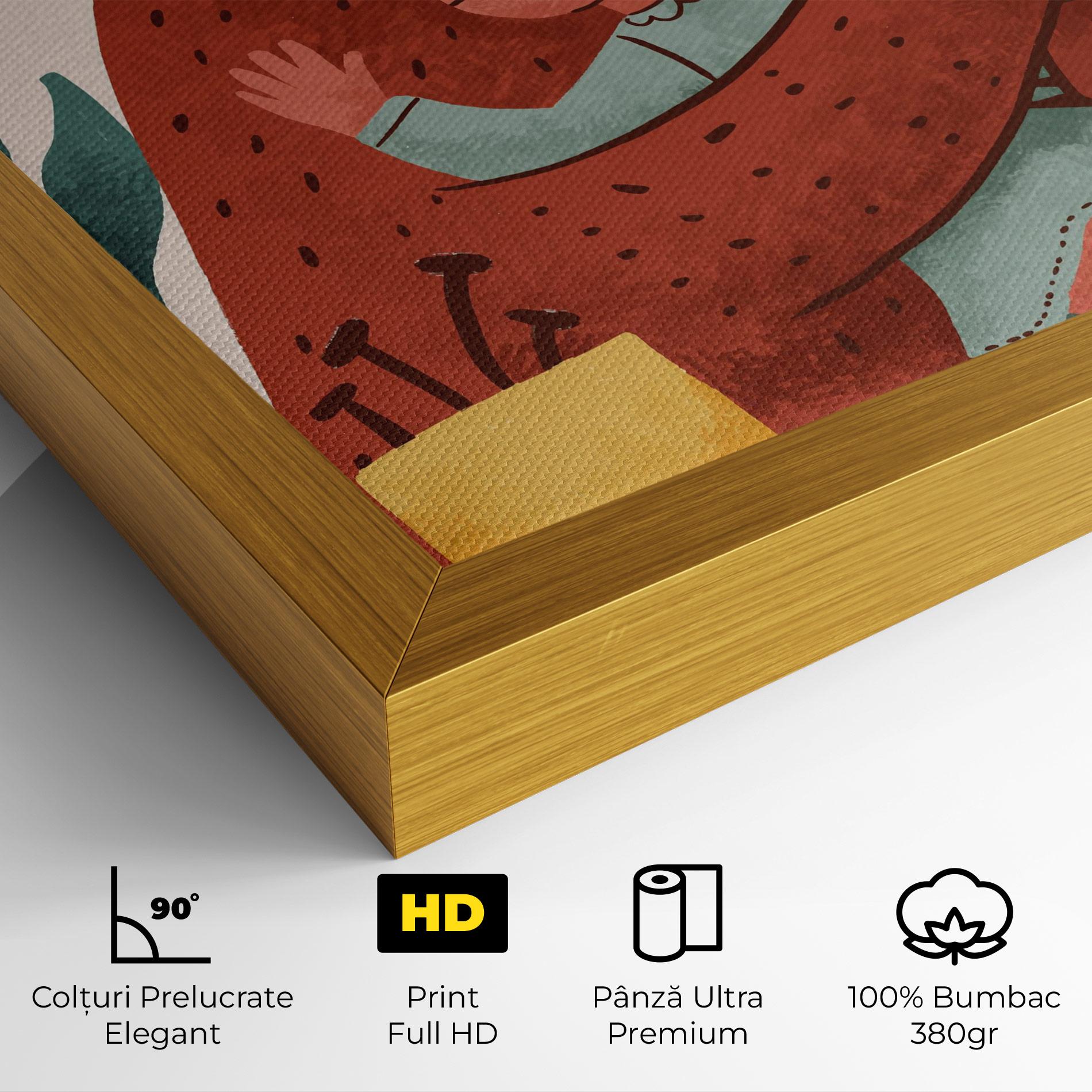 Tablou Canvas Bear Hug mockup 4