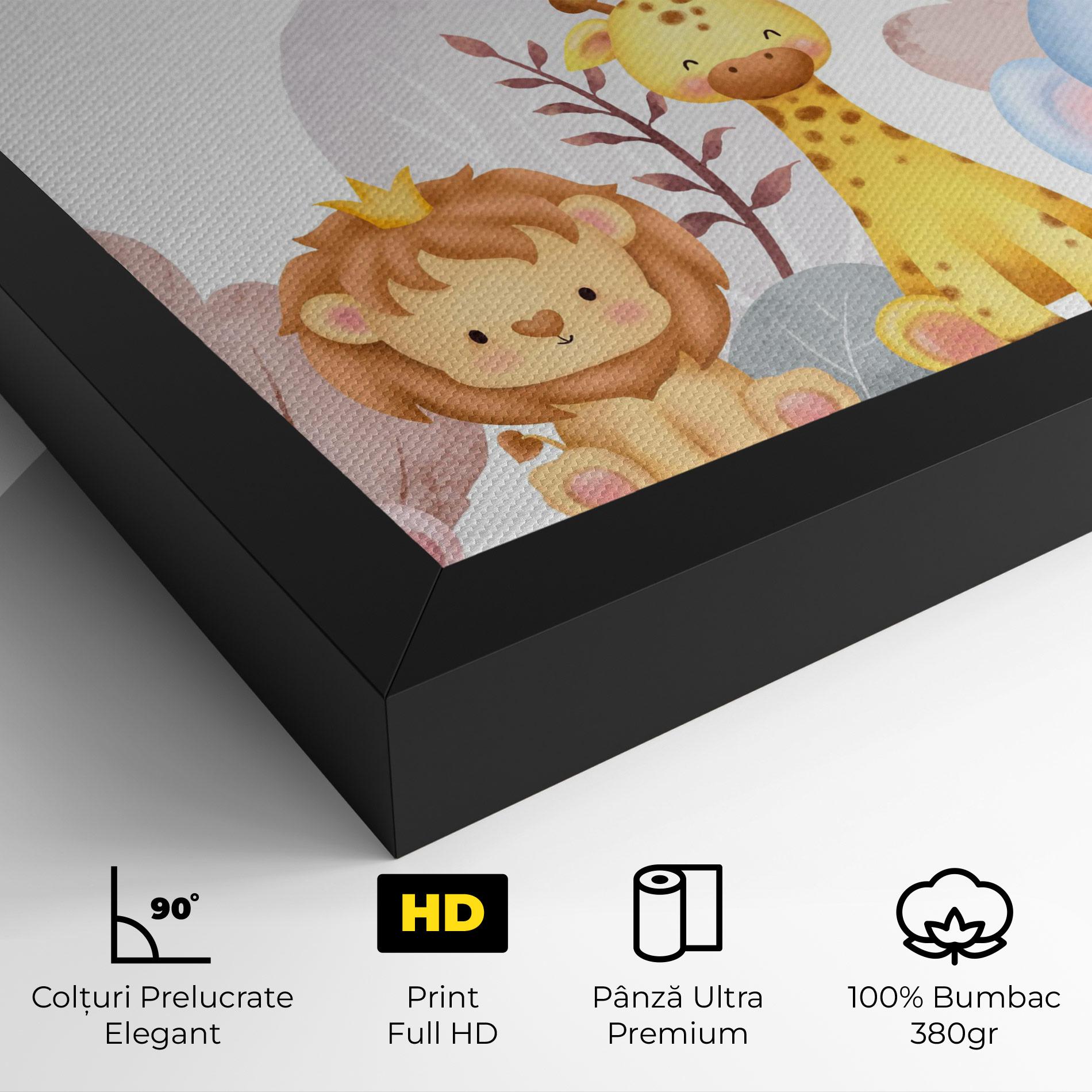 Tablou Canvas Baby Animals mockup 4