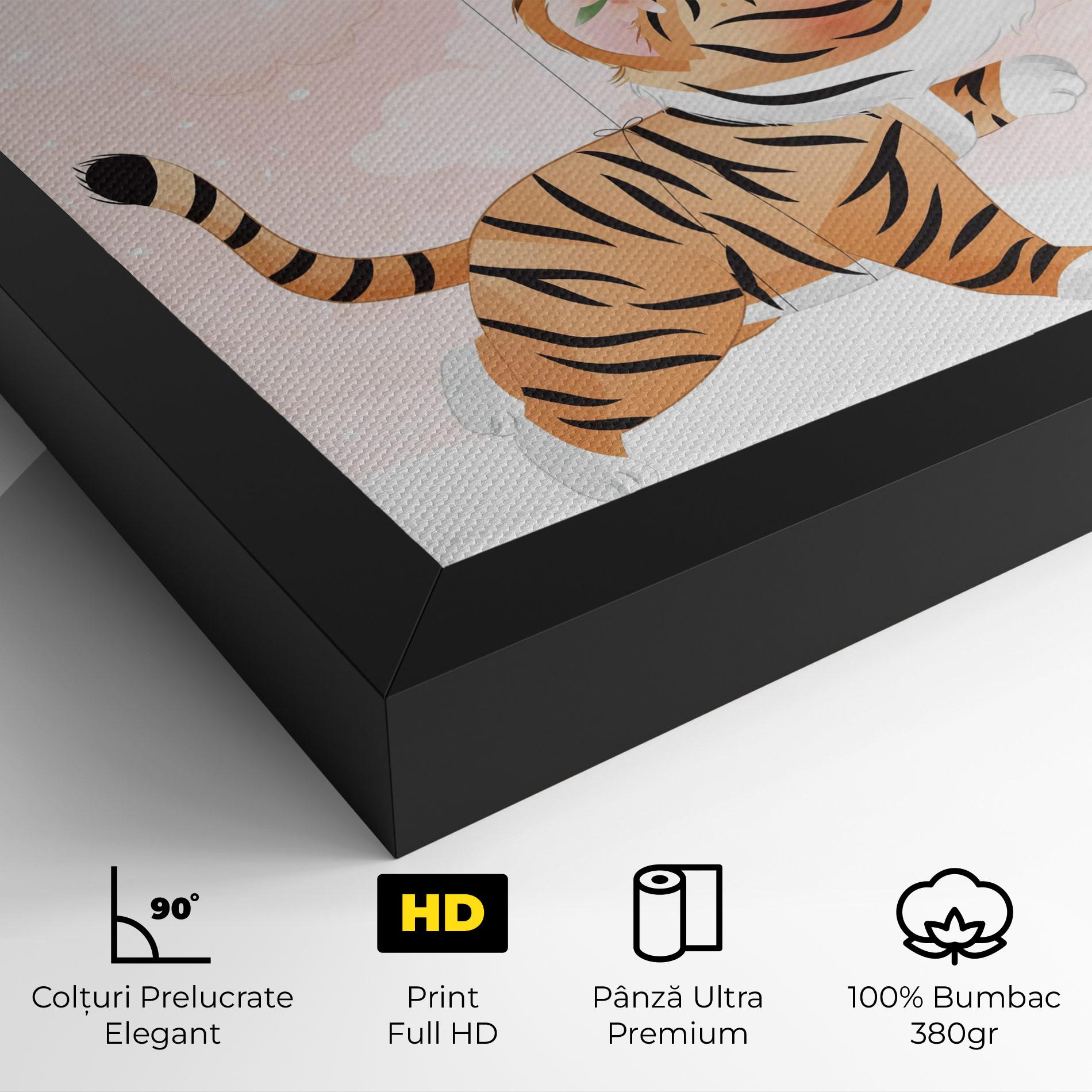 Tablou Canvas Baby Tiger Art mockup 4