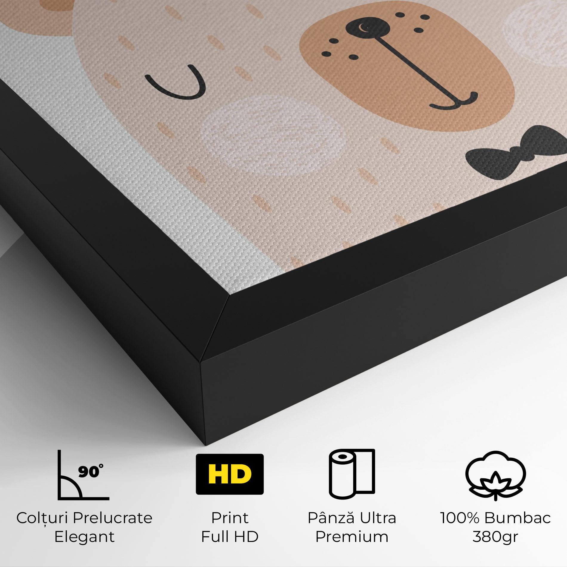 Tablou Canvas Bear Be Wild mockup 4