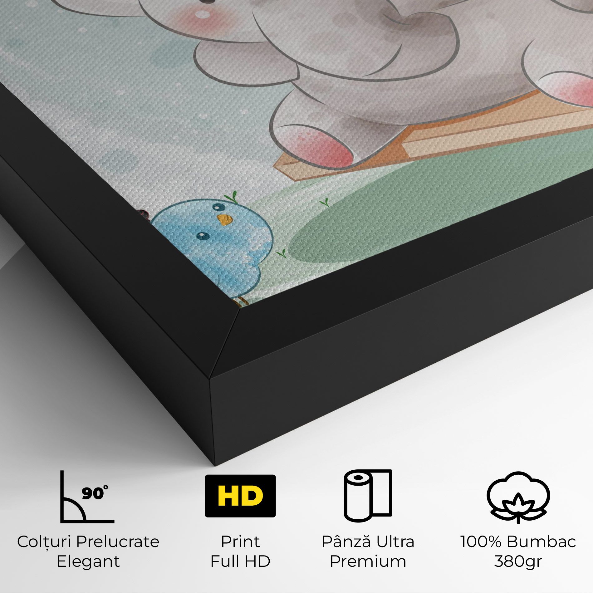 Bird Baby Elephant mockup 4