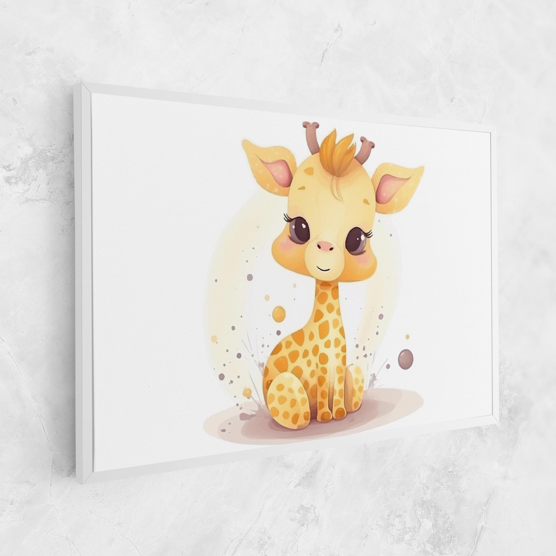 Tablou Canvas Adorable Giraffe mockup 1