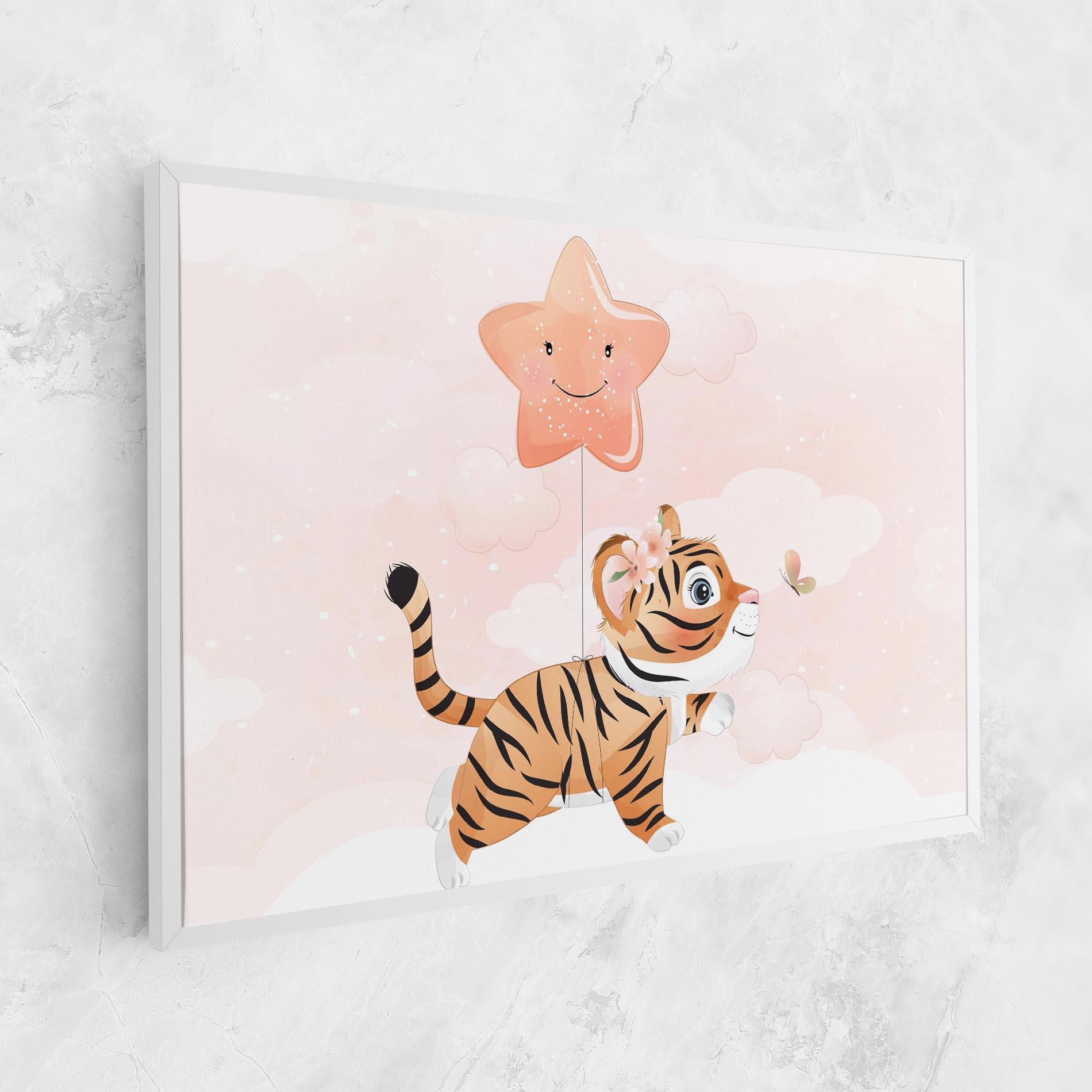 Tablou Canvas Baby Tiger Art mockup 1