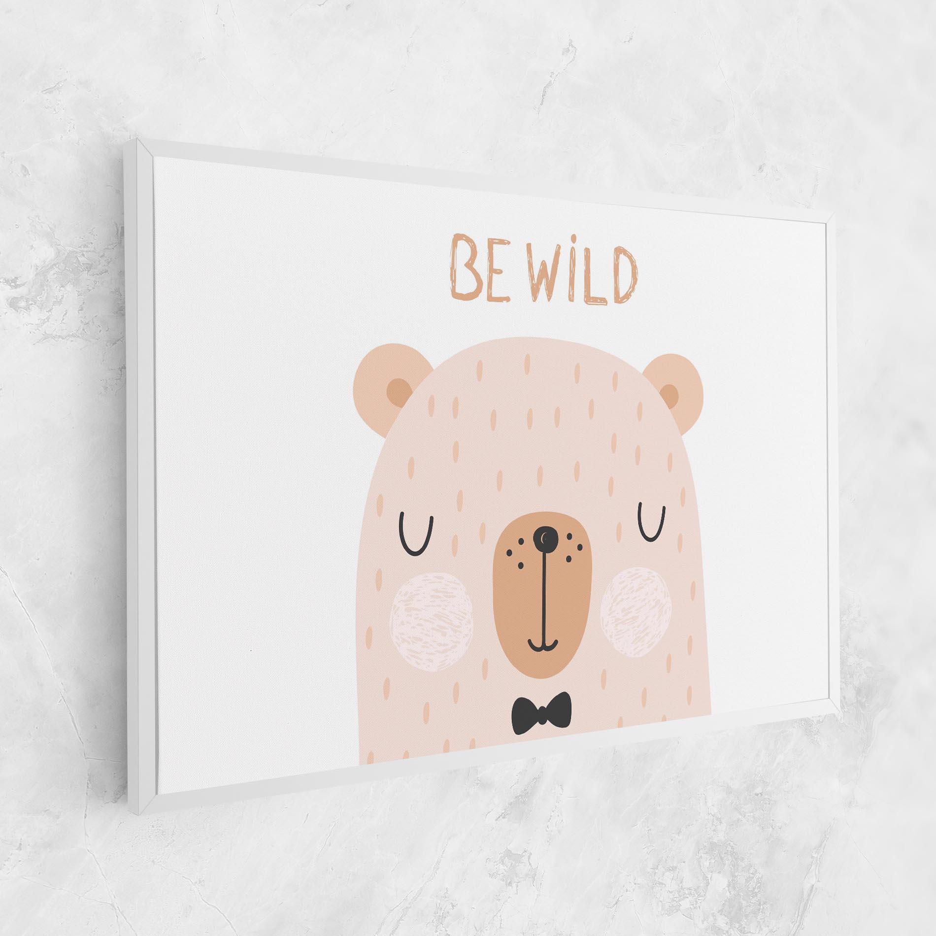 Tablou Canvas Bear Be Wild mockup 1