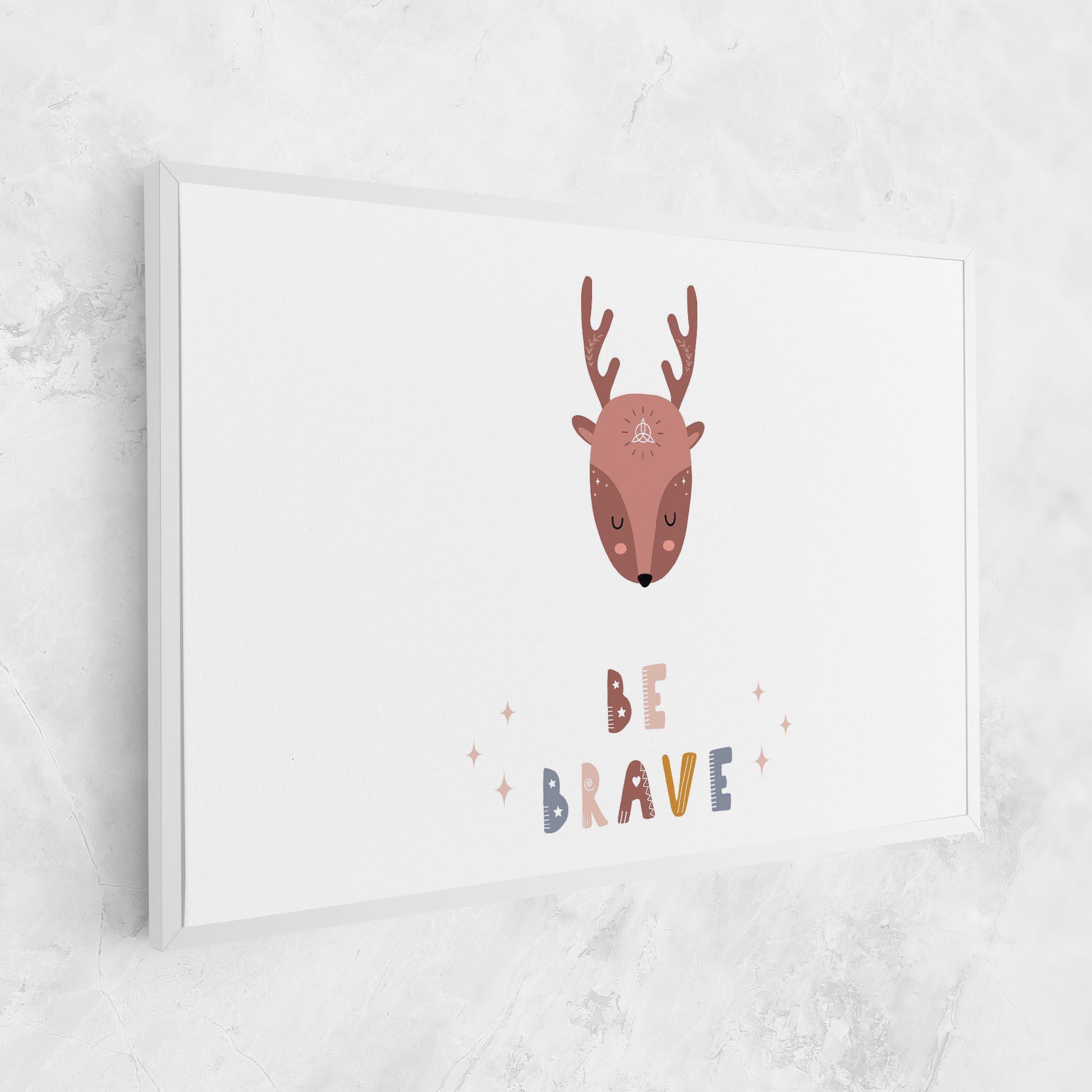 Tablou Canvas Brave Deer mockup 1