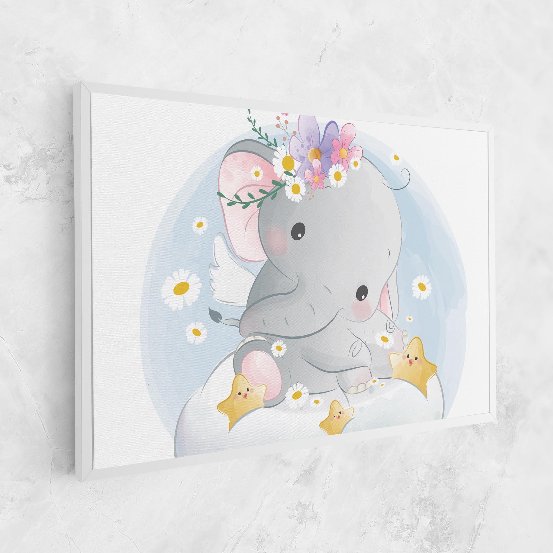 Tablou Canvas Elephant Stars mockup 1