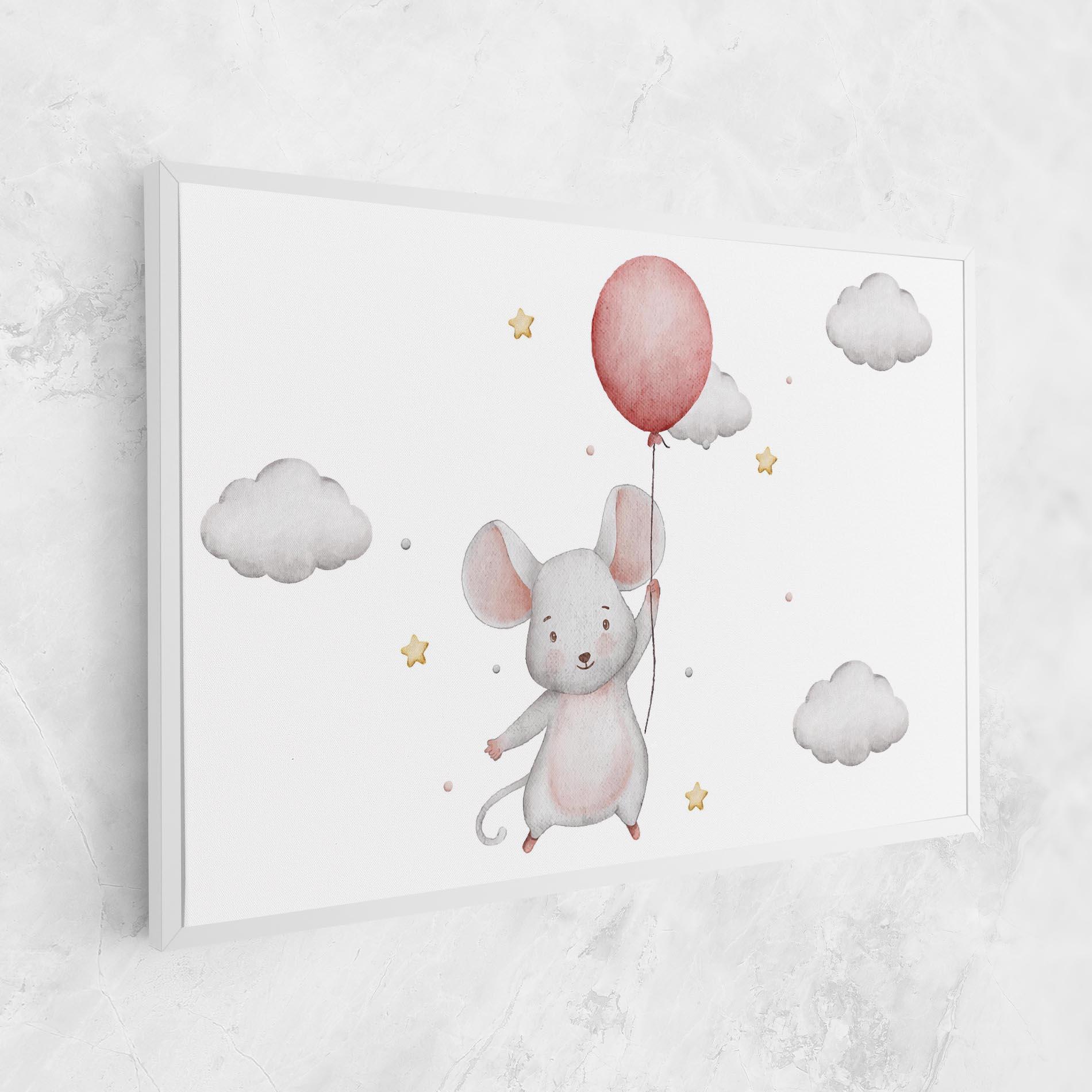 Tablou Canvas Mouse Balloon mockup 1
