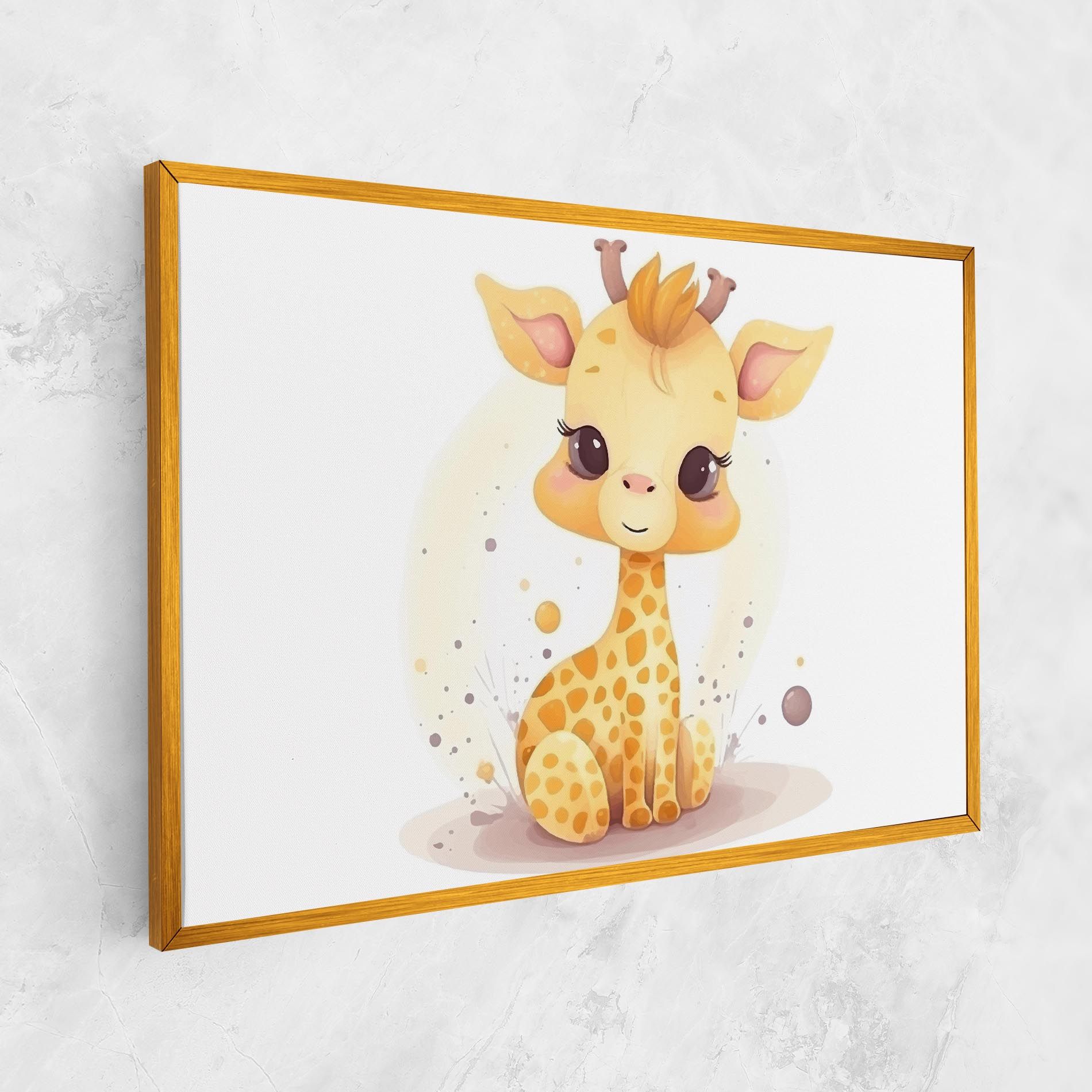 Adorable Giraffe mockup 1