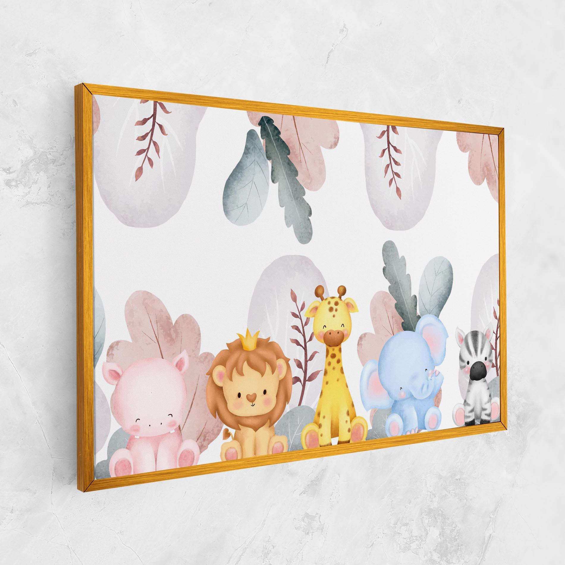 Tablou Canvas Baby Animals mockup 1