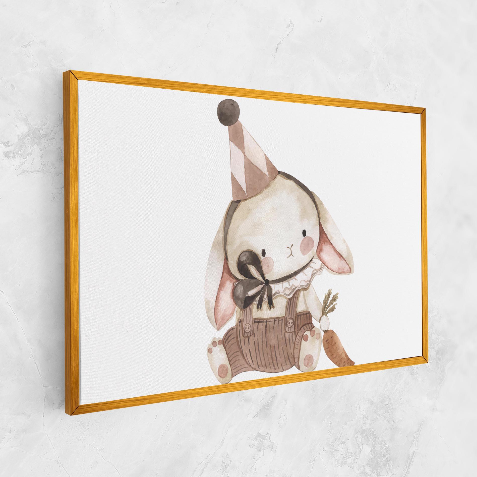 Tablou Canvas Baby Brown Rabbit mockup 1