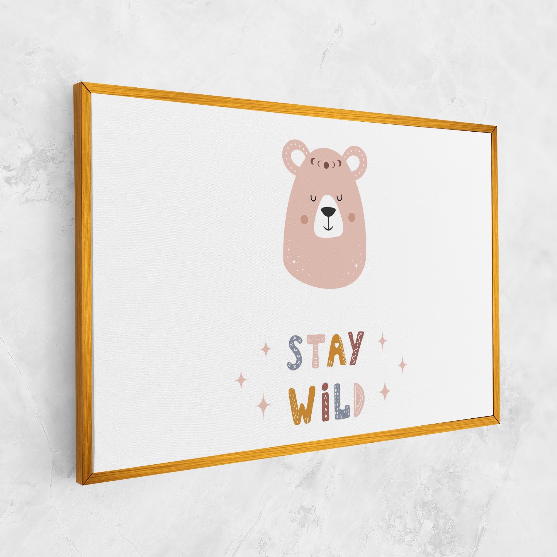 Tablou Canvas Brave Bear mockup 1