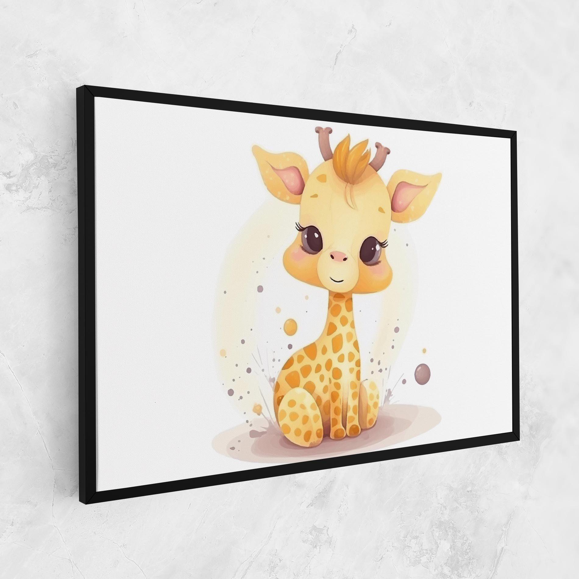Adorable Giraffe mockup 1