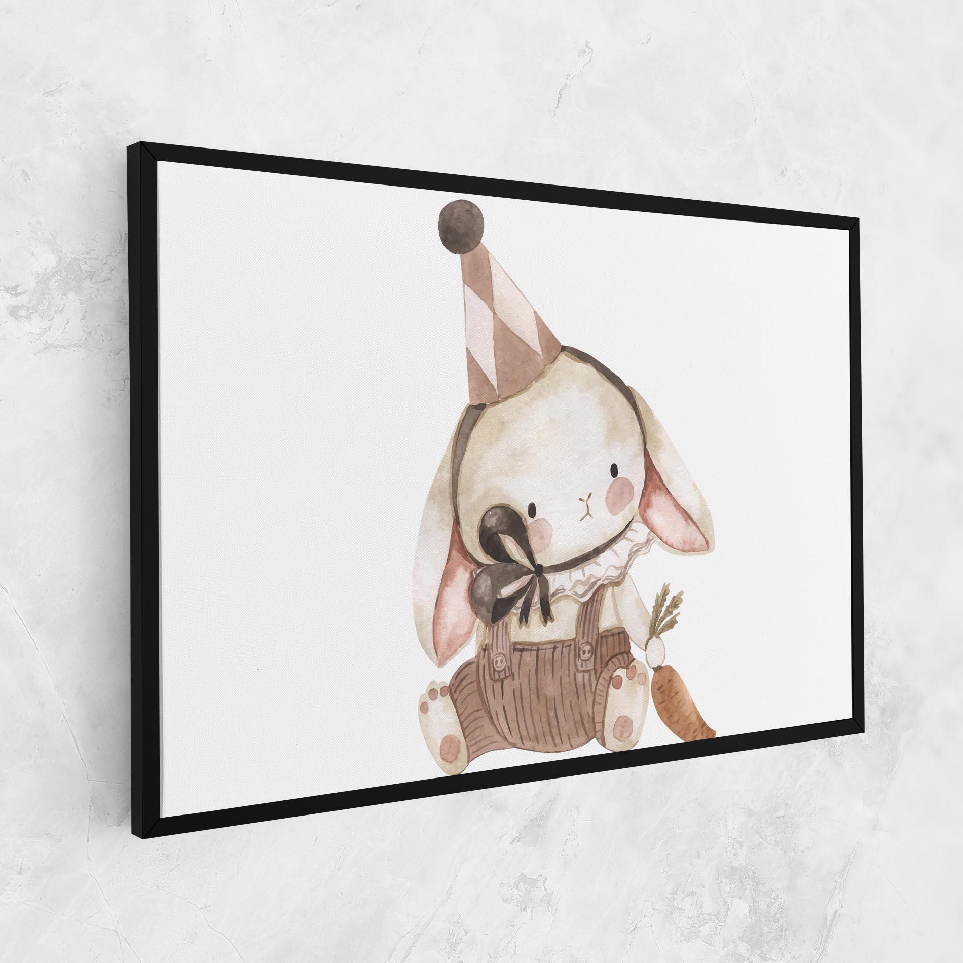 Tablou Canvas Baby Brown Rabbit mockup 1